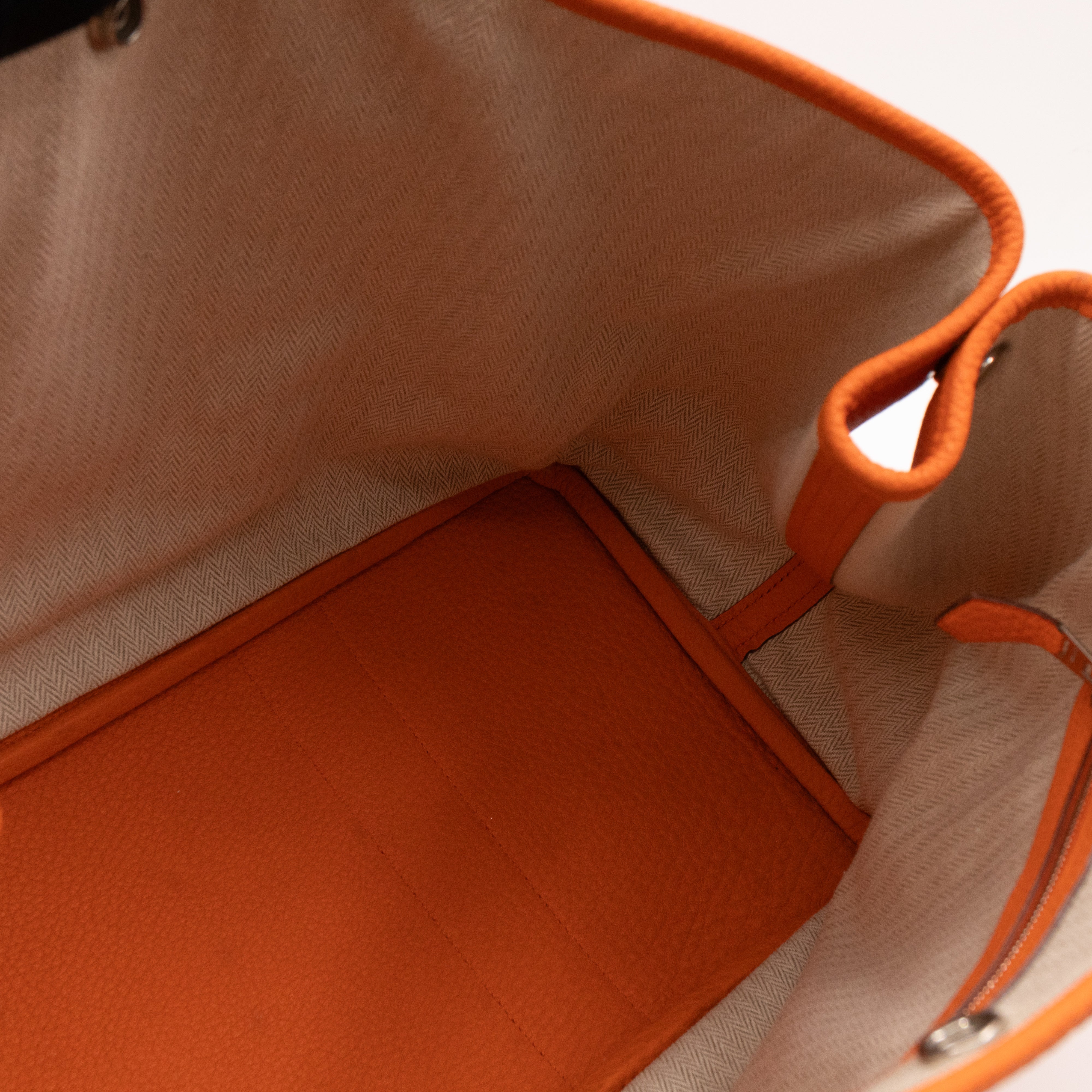 Garden Party 36 Orange Leather