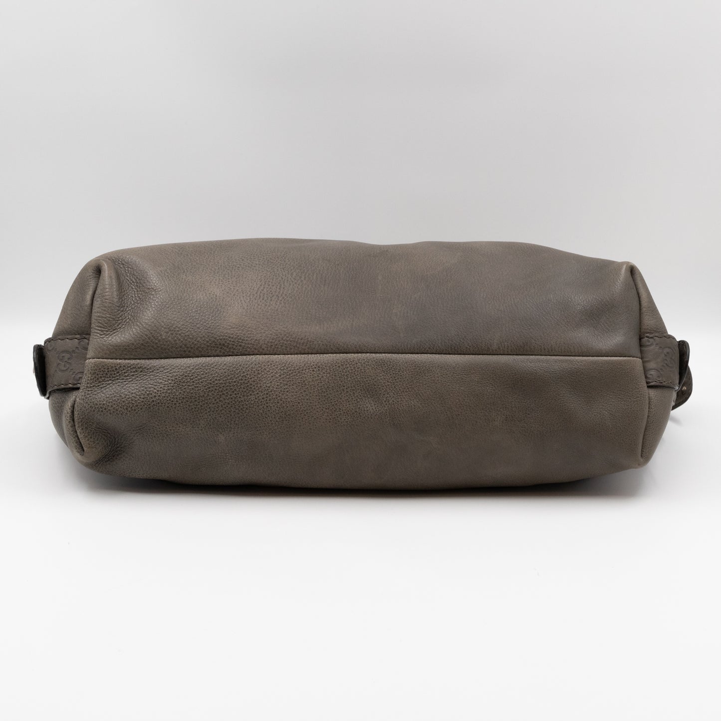 Bamboo Bar Shoulder Bag Grey Leather