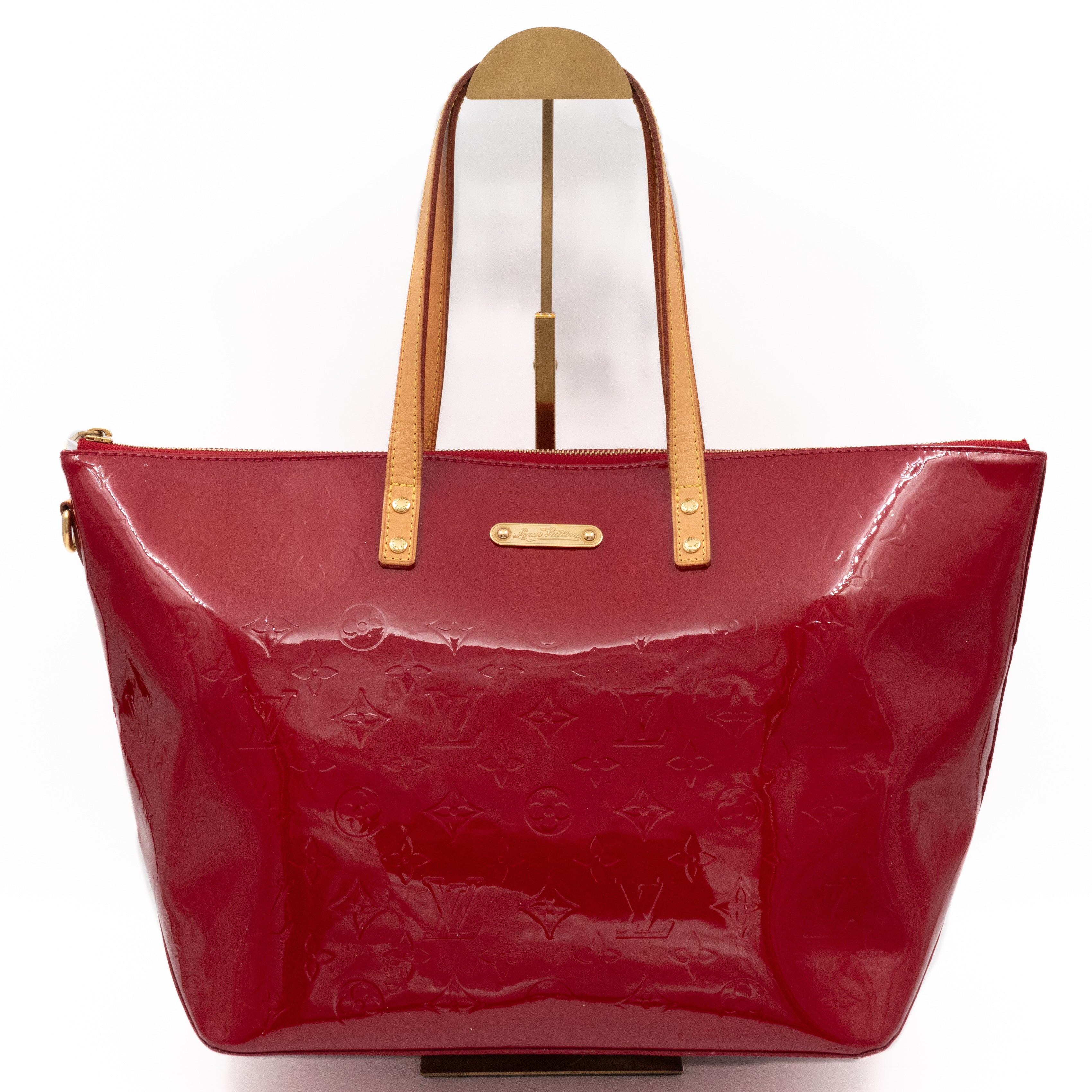 Bellevue GM Monogram Red Vernis