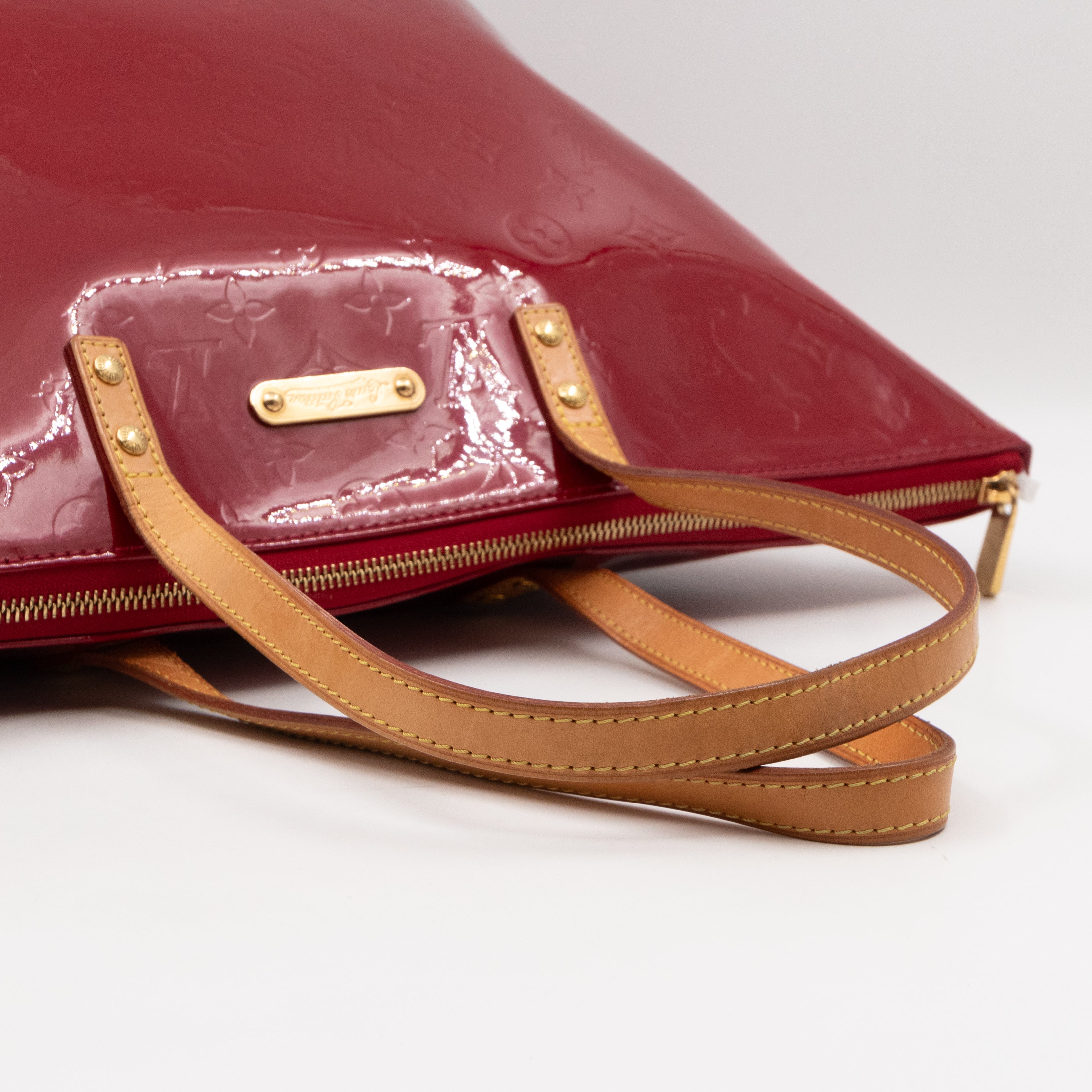 Bellevue GM Monogram Red Vernis