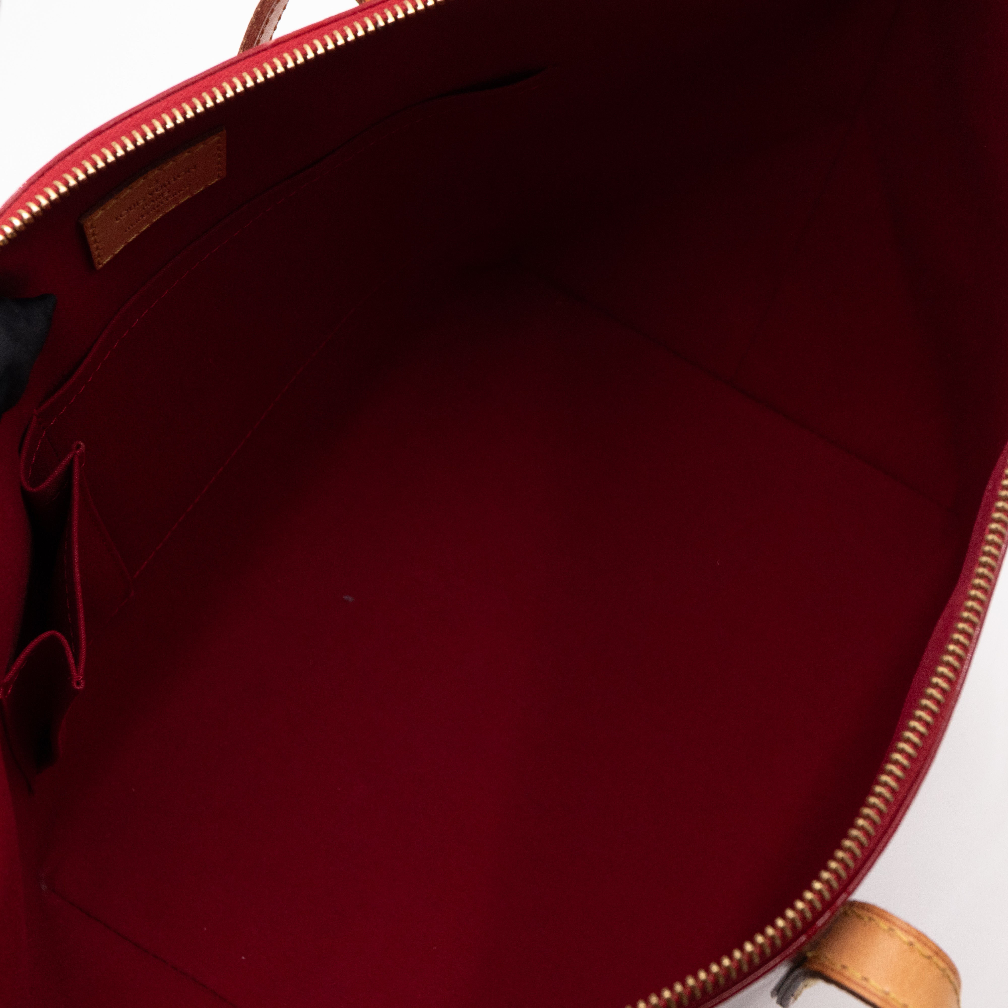 Bellevue GM Monogram Red Vernis