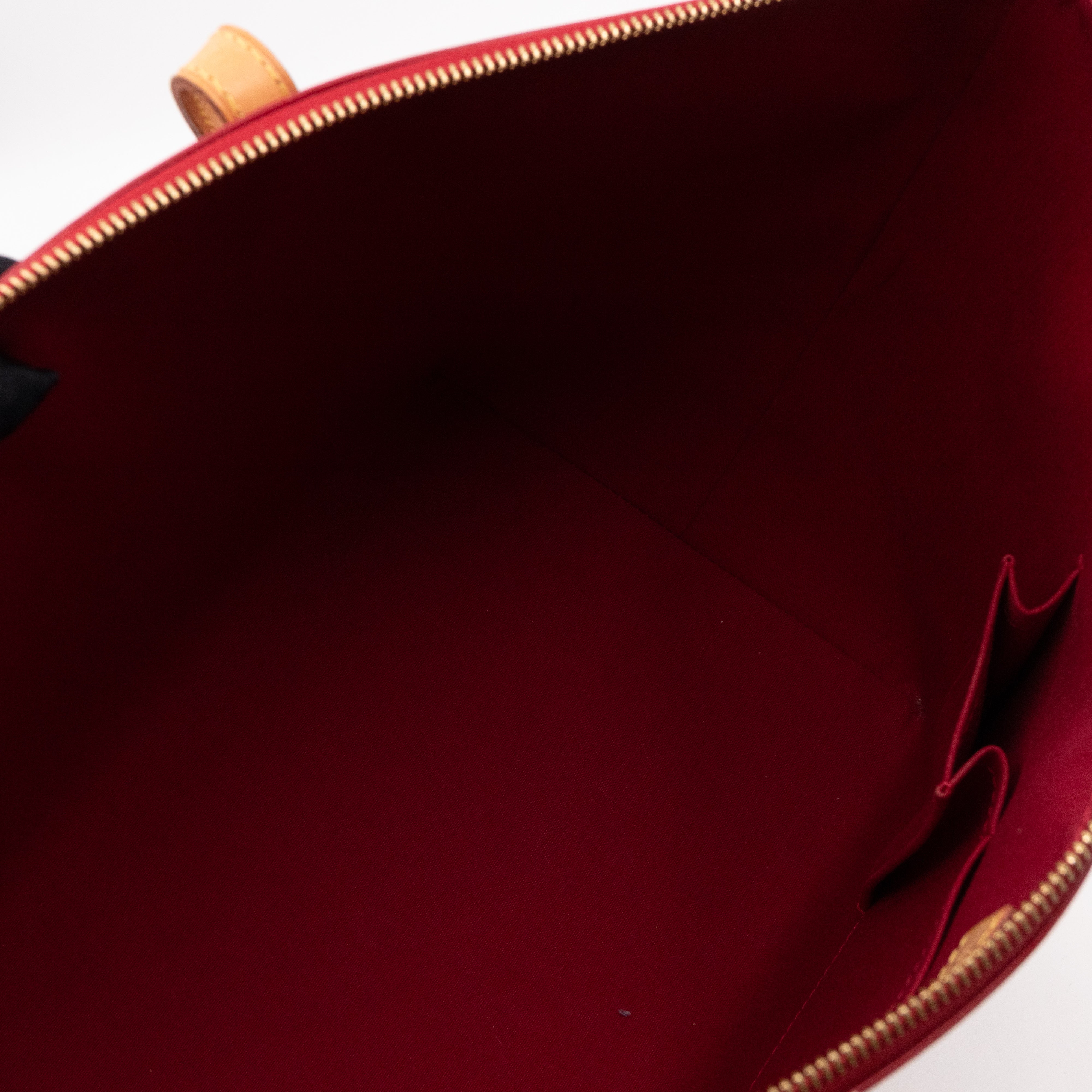 Bellevue GM Monogram Red Vernis