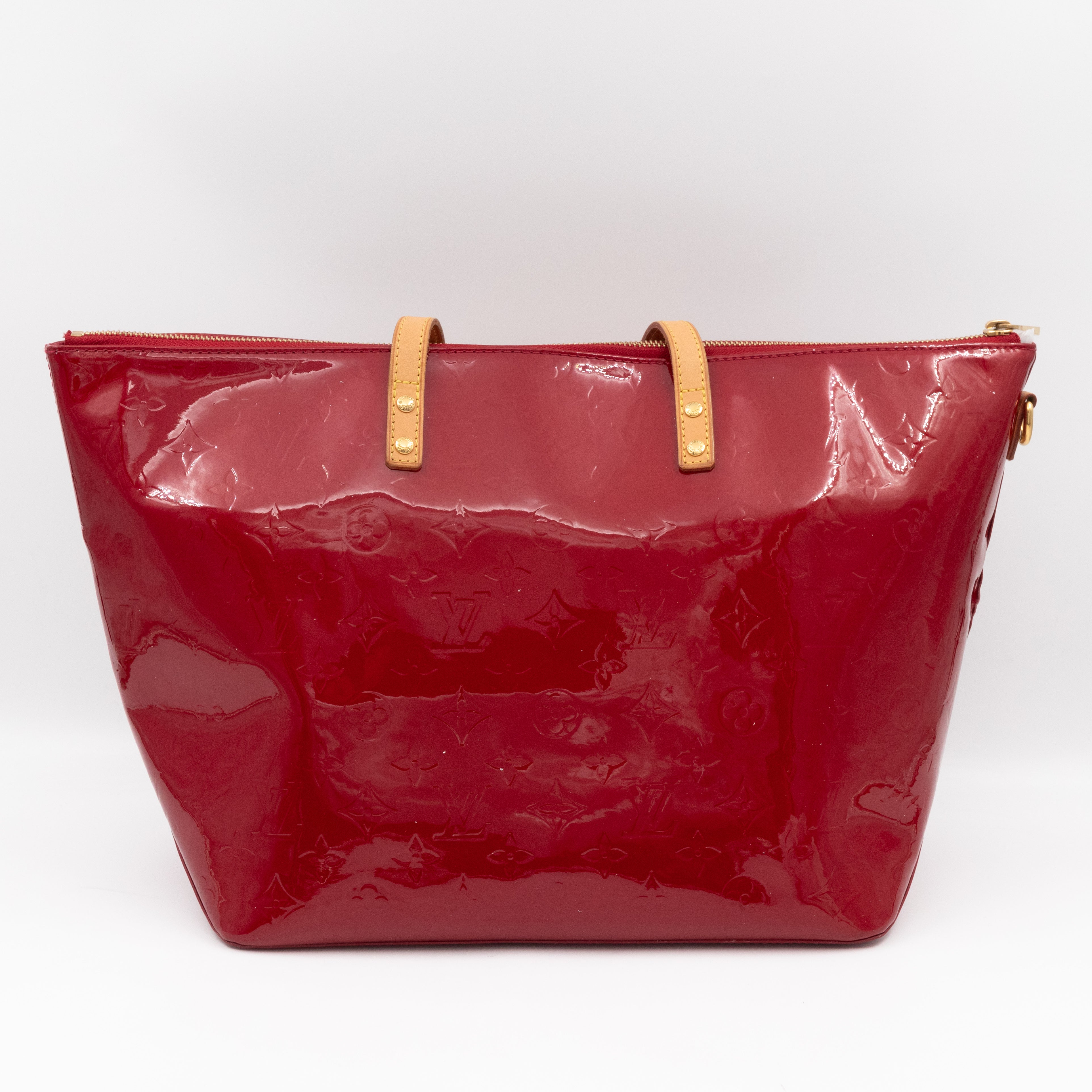 Bellevue GM Monogram Red Vernis