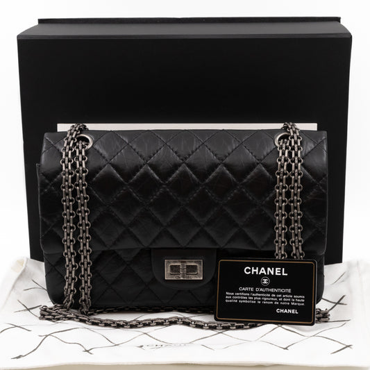 CHANEL Lambskin Quilted Chanel 19 Wallet On Chain WOC Brown 1296847