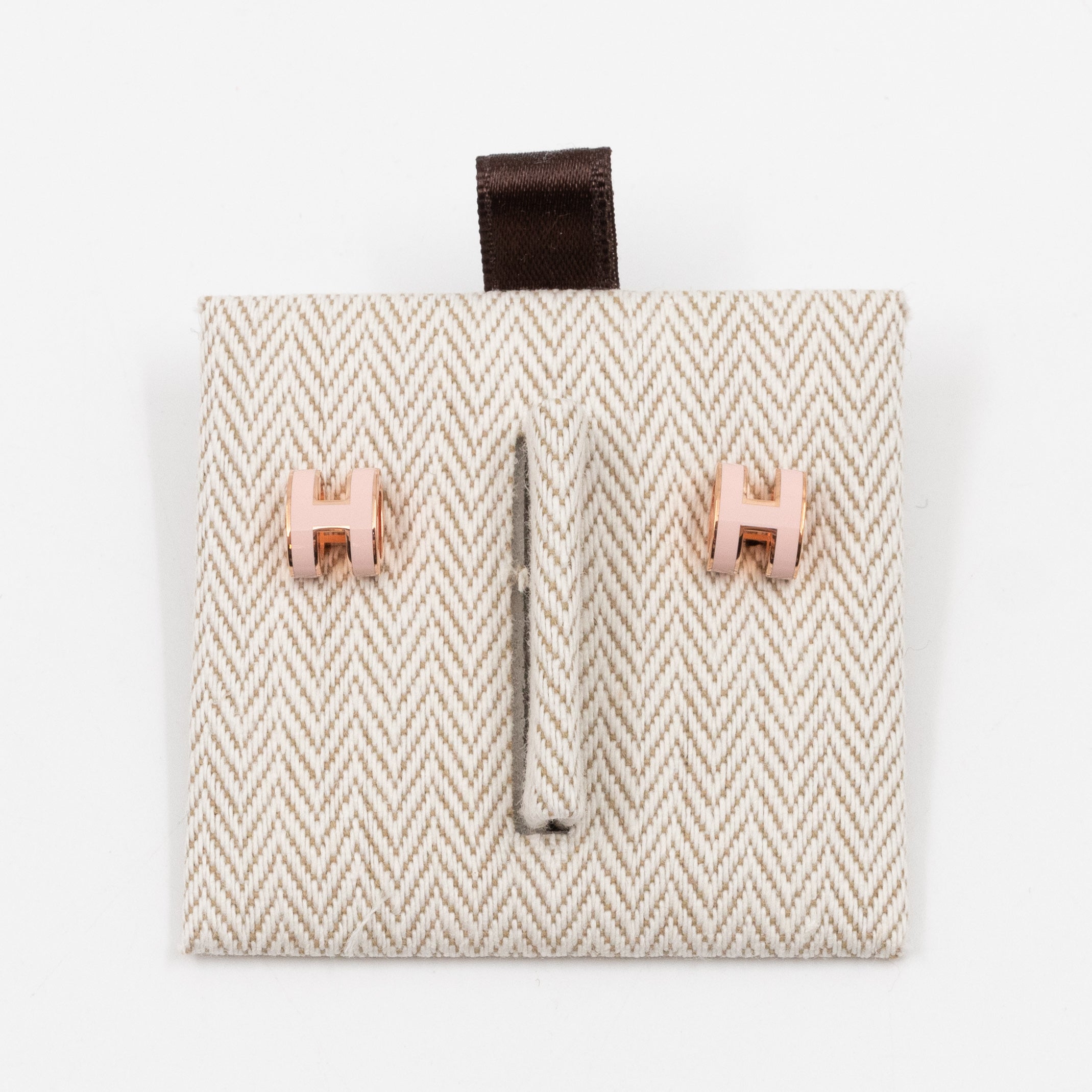 Mini Pop H Earrings Rose & Rose Gold