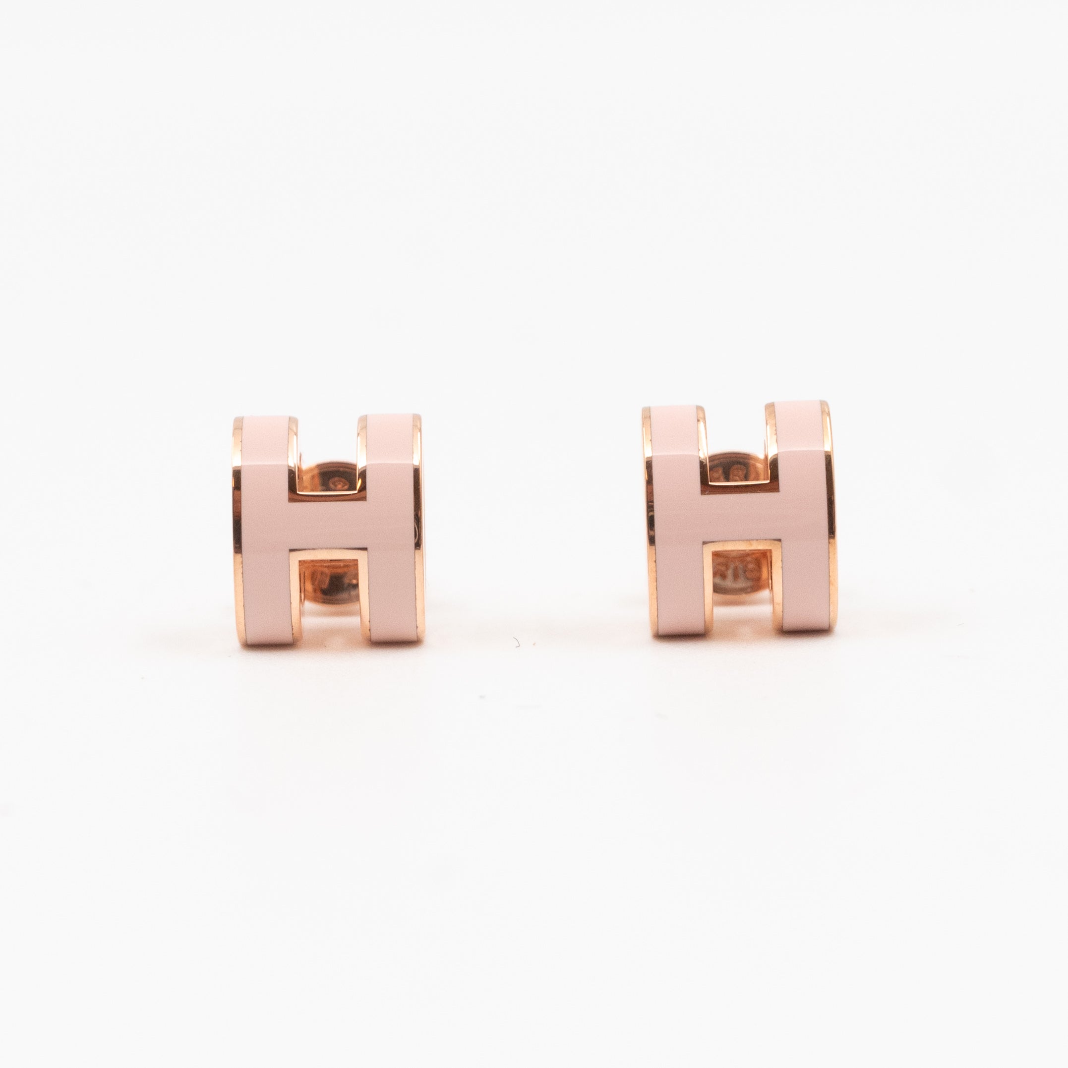 Mini Pop H Earrings Rose & Rose Gold
