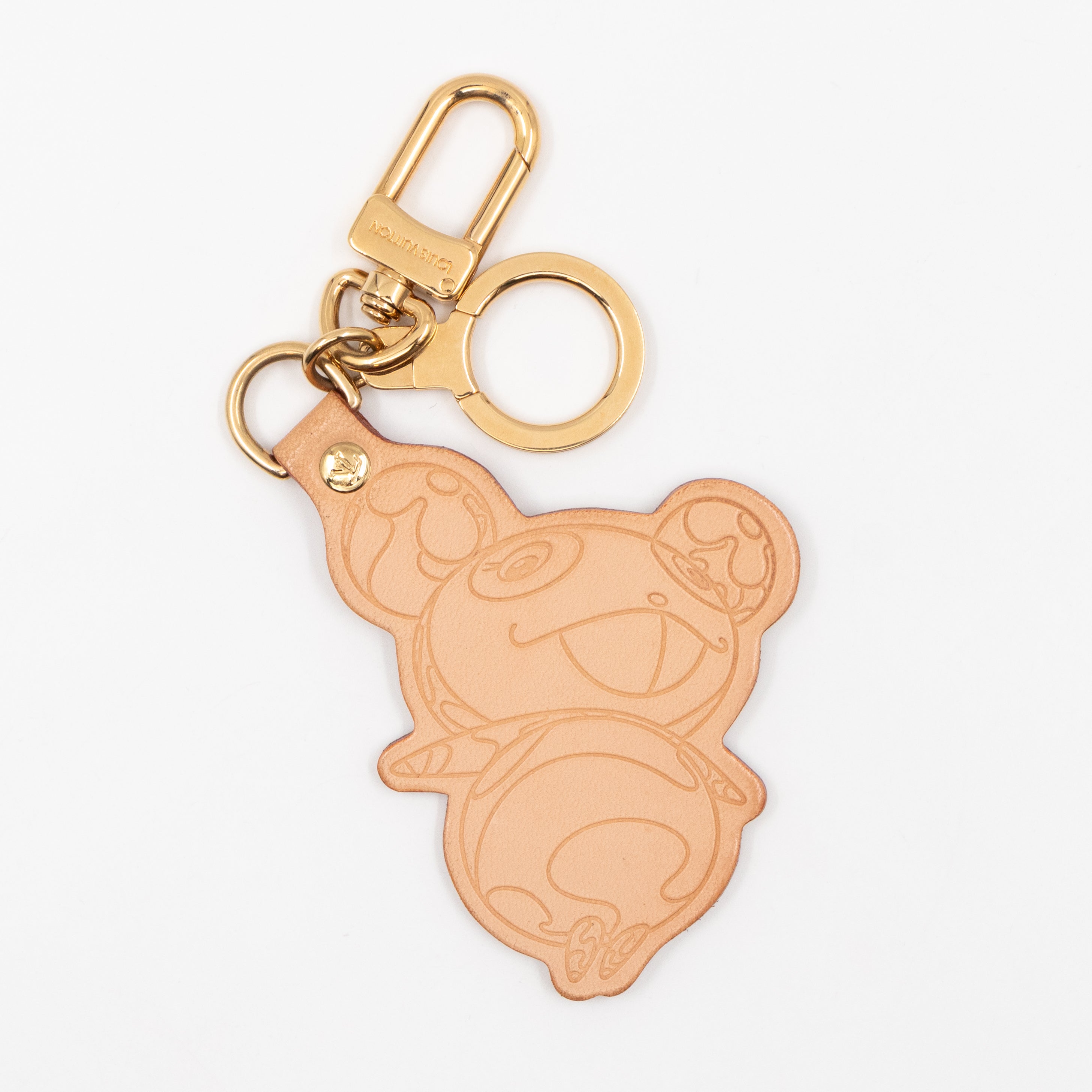Porte Cles Panda Vachetta Murakami Charm Keychain