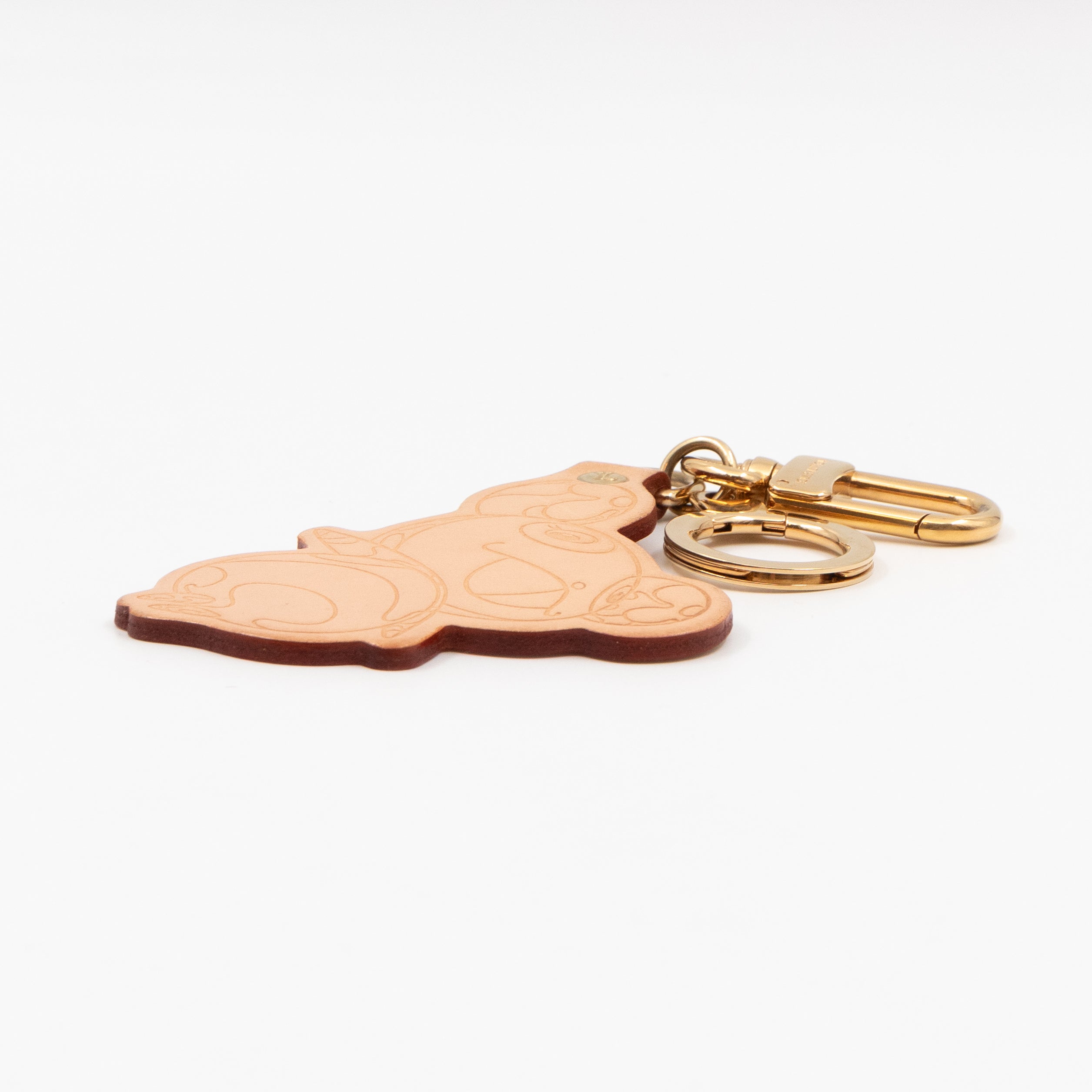 Porte Cles Panda Vachetta Murakami Charm Keychain