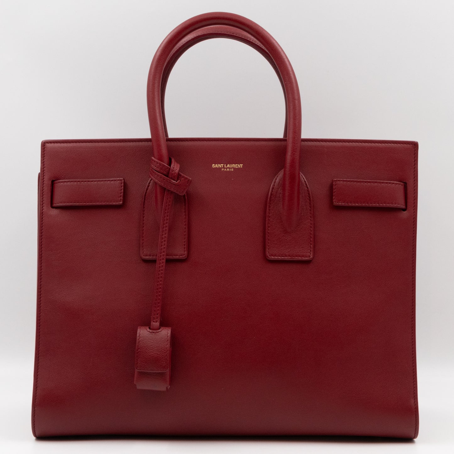 Sac de Jour Small Dark Red Leather