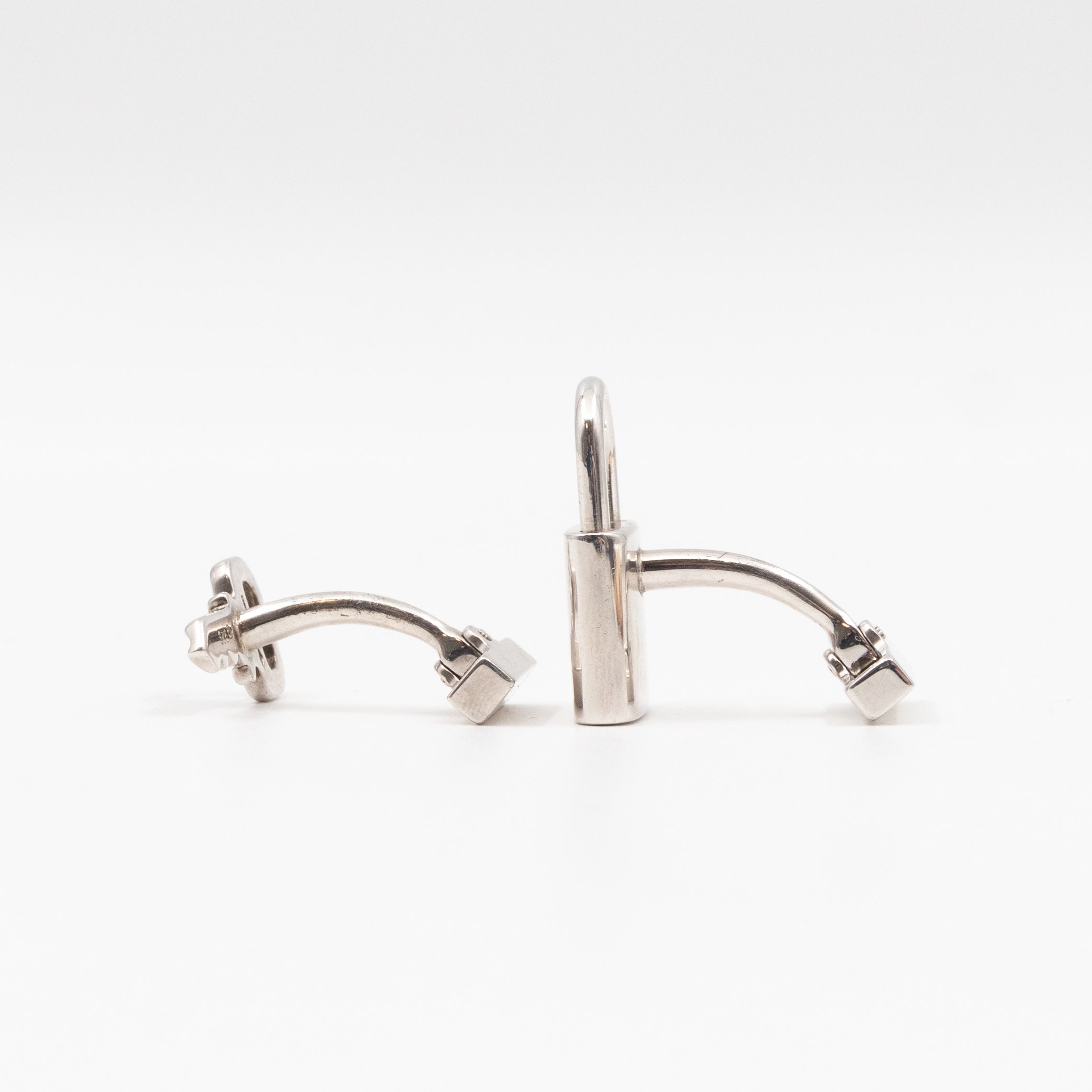 Lock & Key Sterling Silver Cufflinks