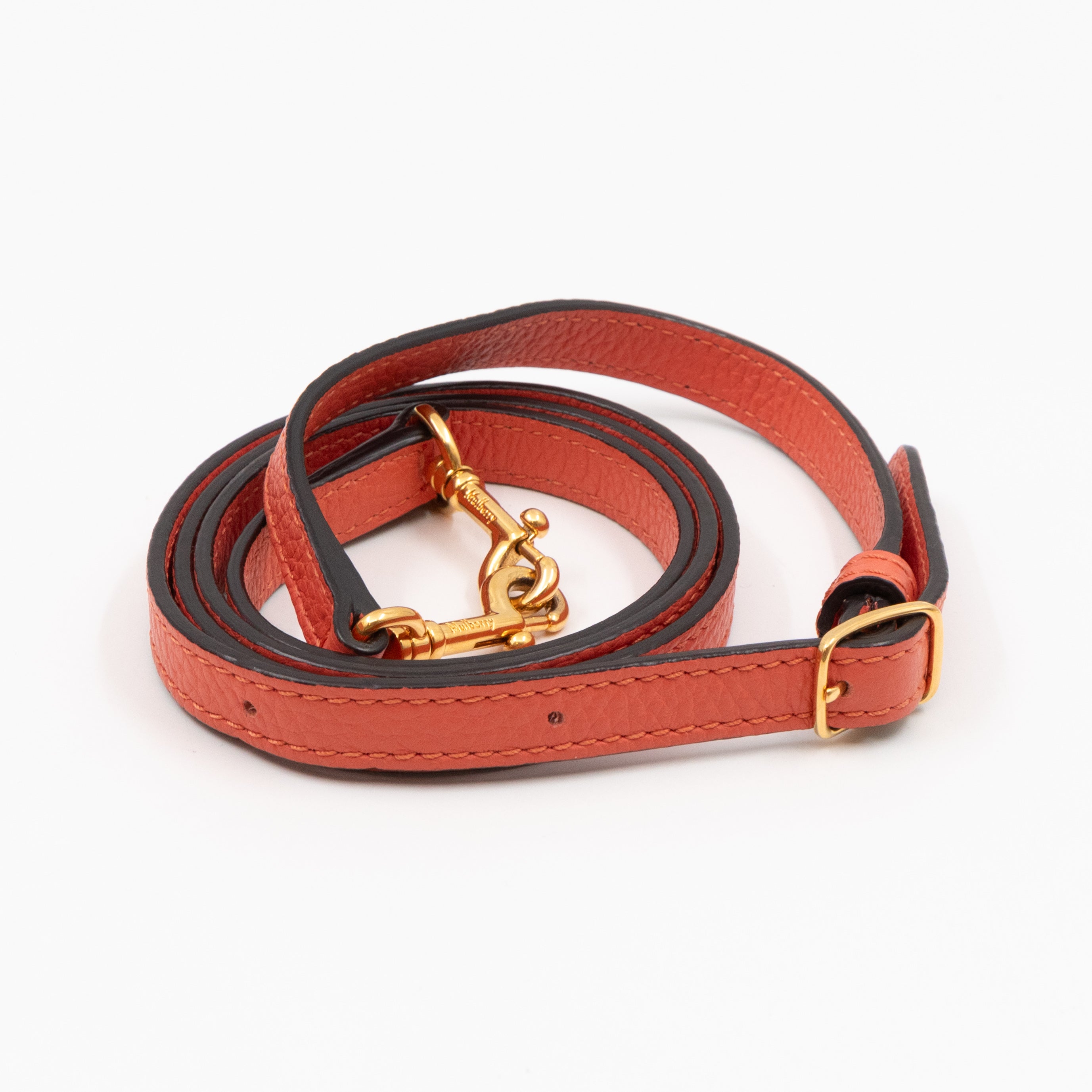 Micro Zipped Bayswater Coral Rose Leather