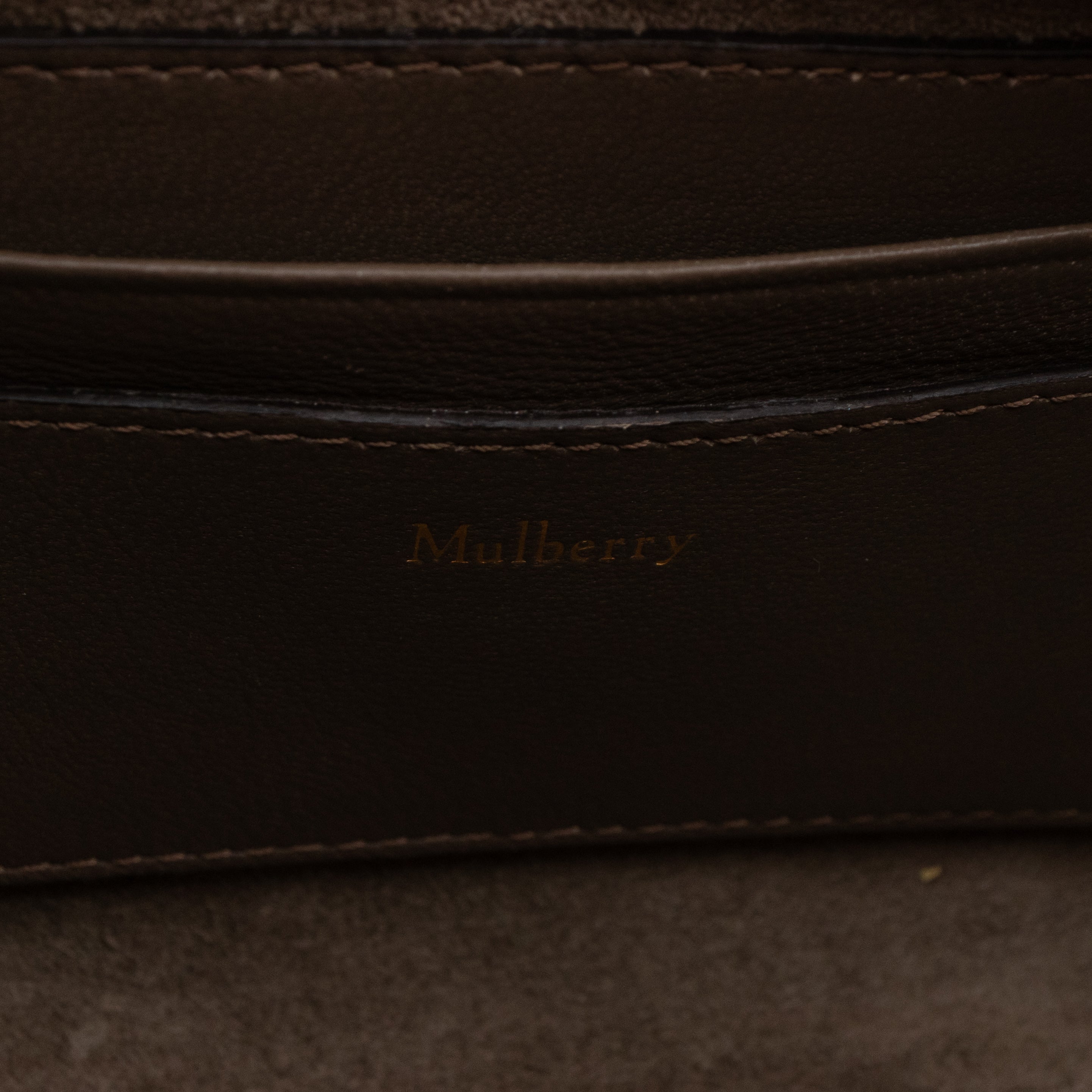 Micro Zipped Bayswater Coral Rose Leather