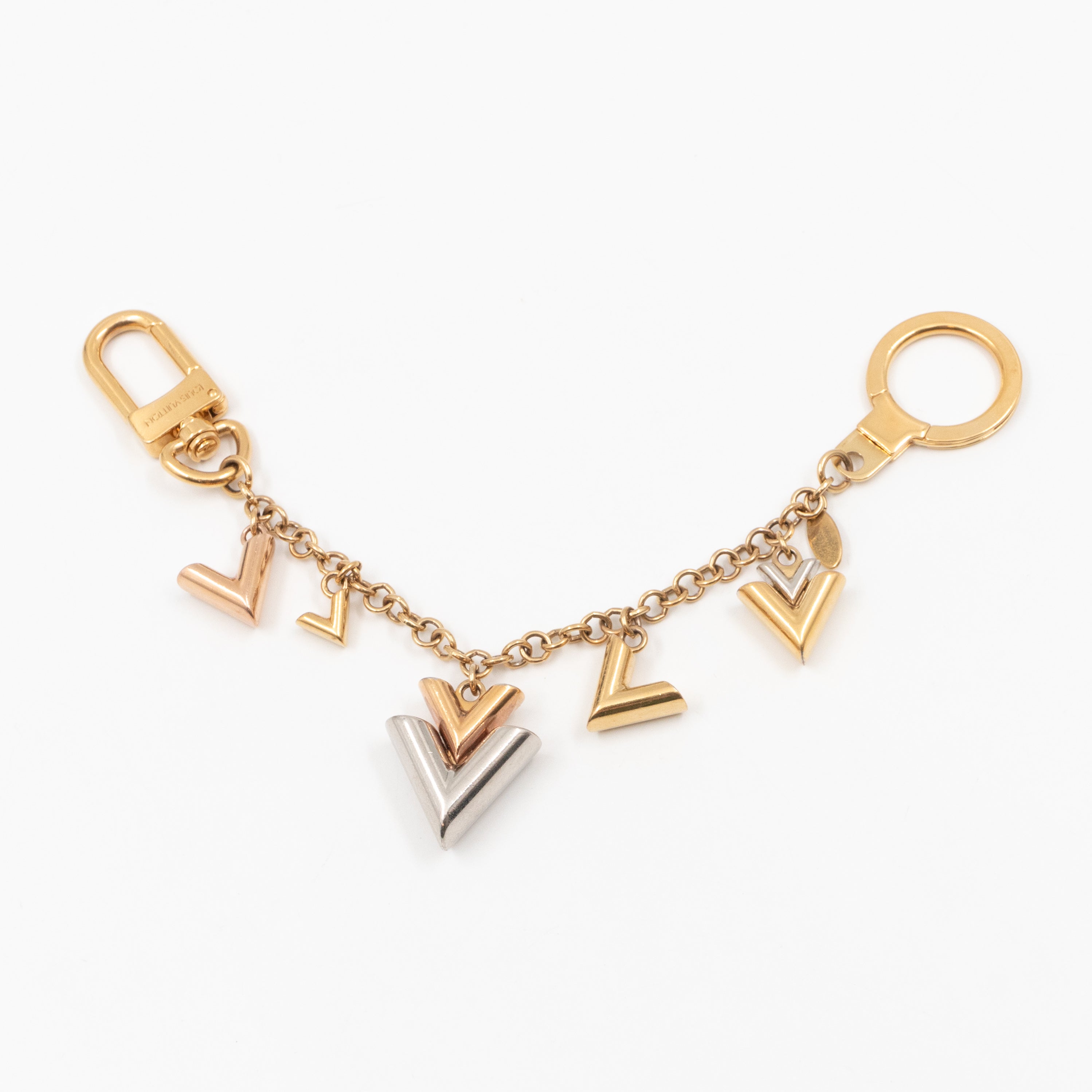 Jingle V Bag Charm Chain
