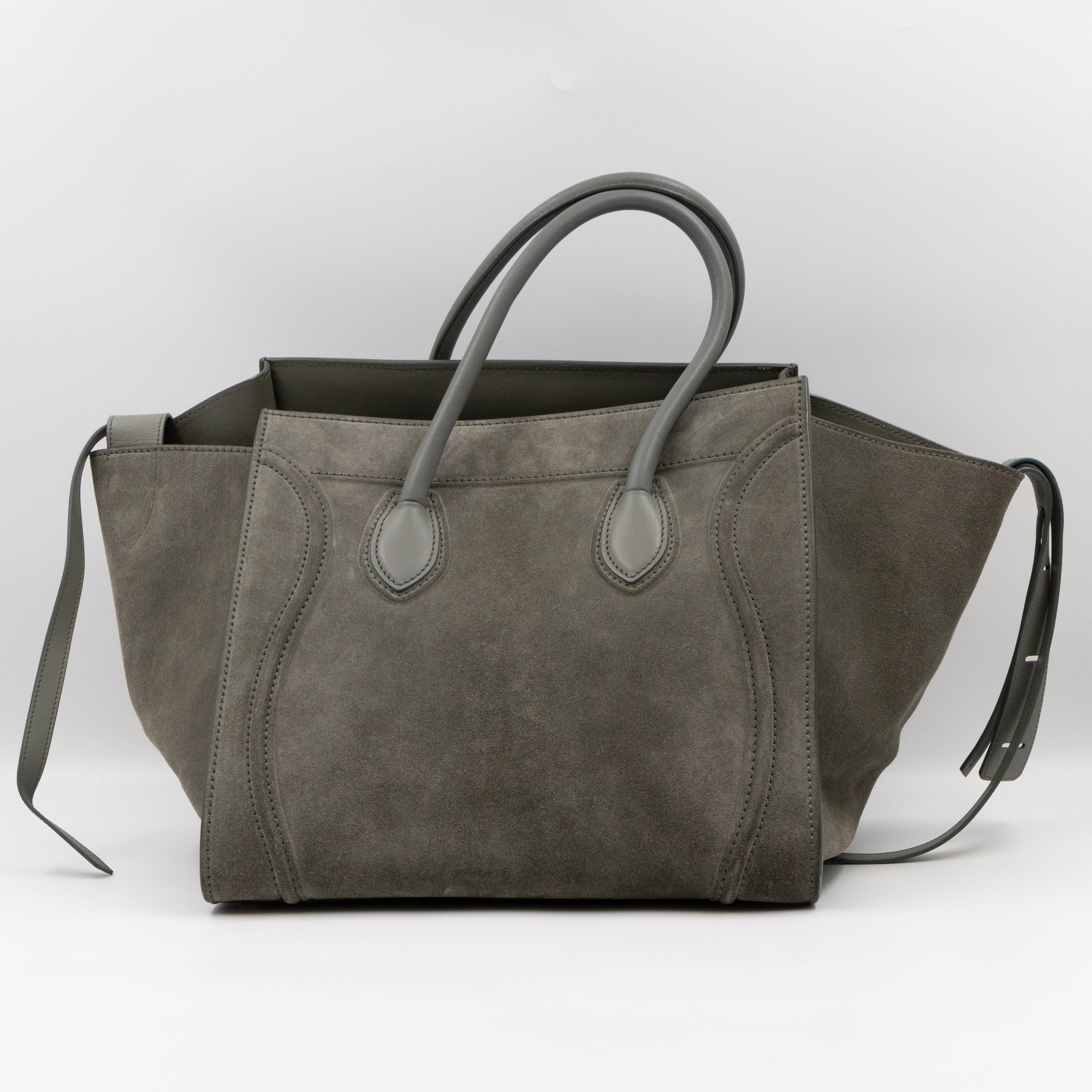 Celine suede phantom shop bag