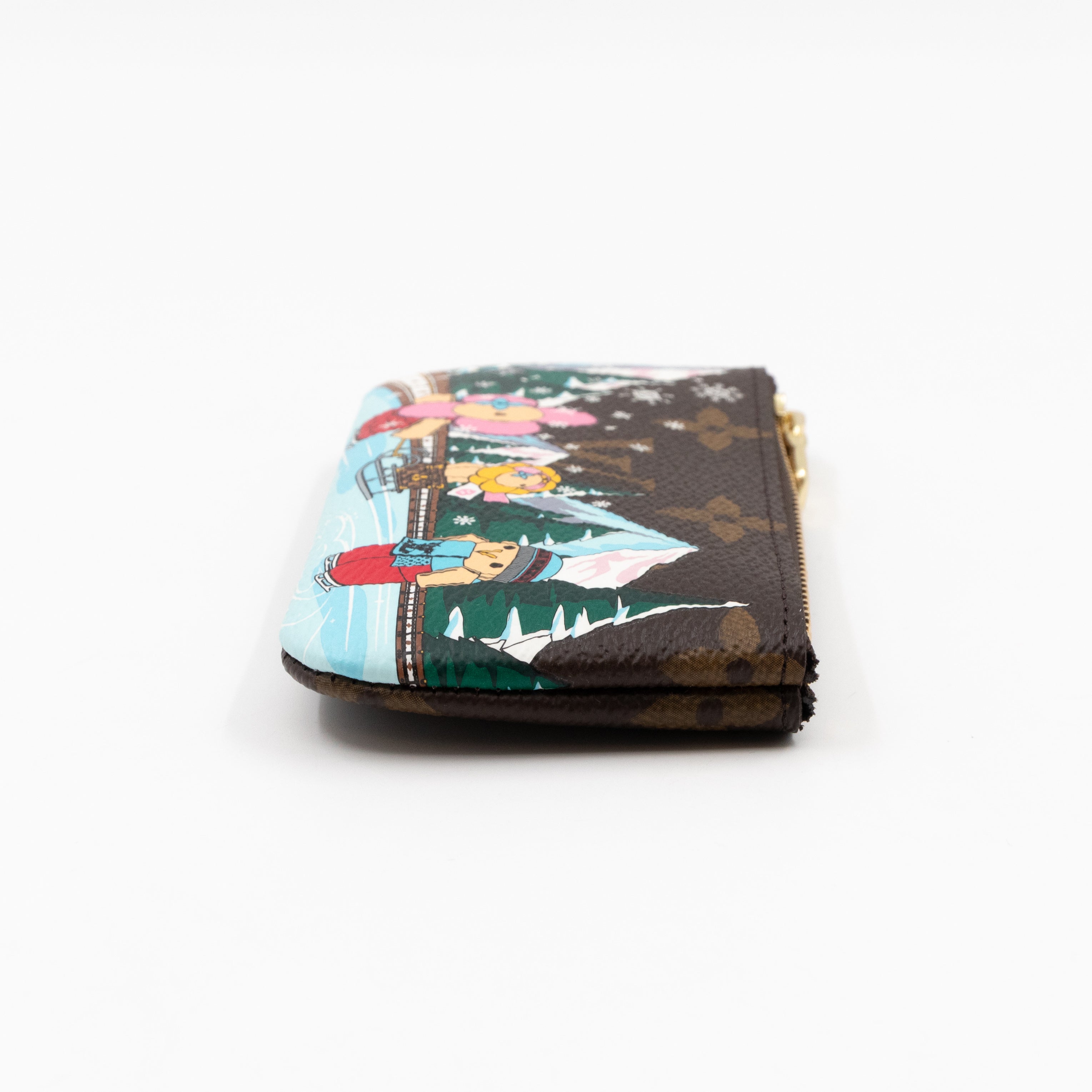 Key Pouch Monogram Christmas 2023
