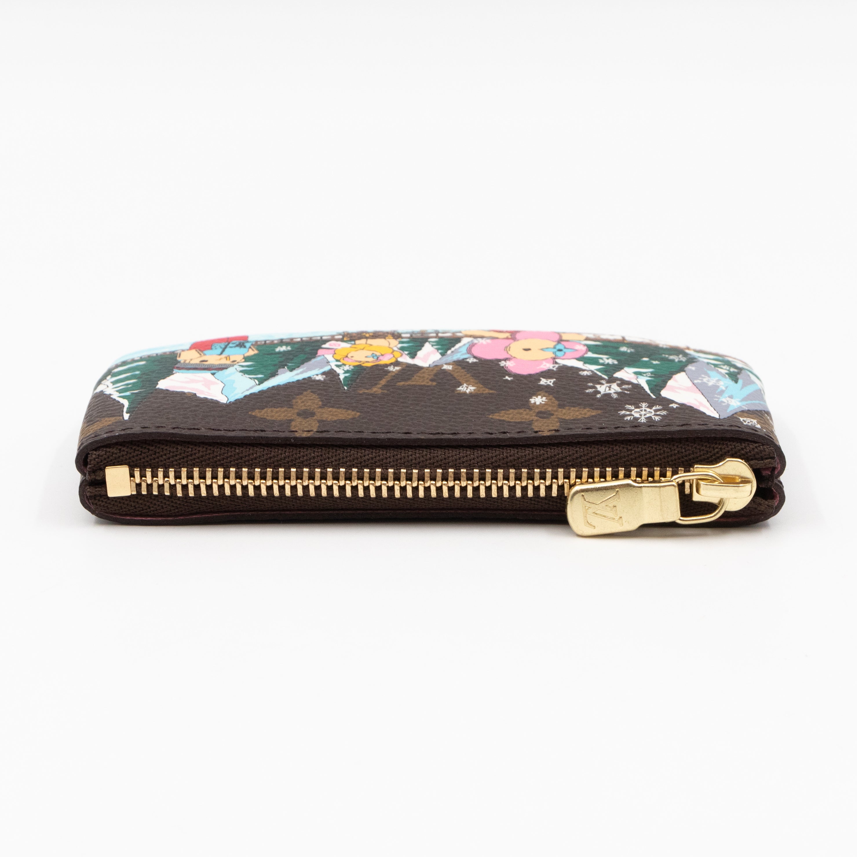 Key Pouch Monogram Christmas 2023