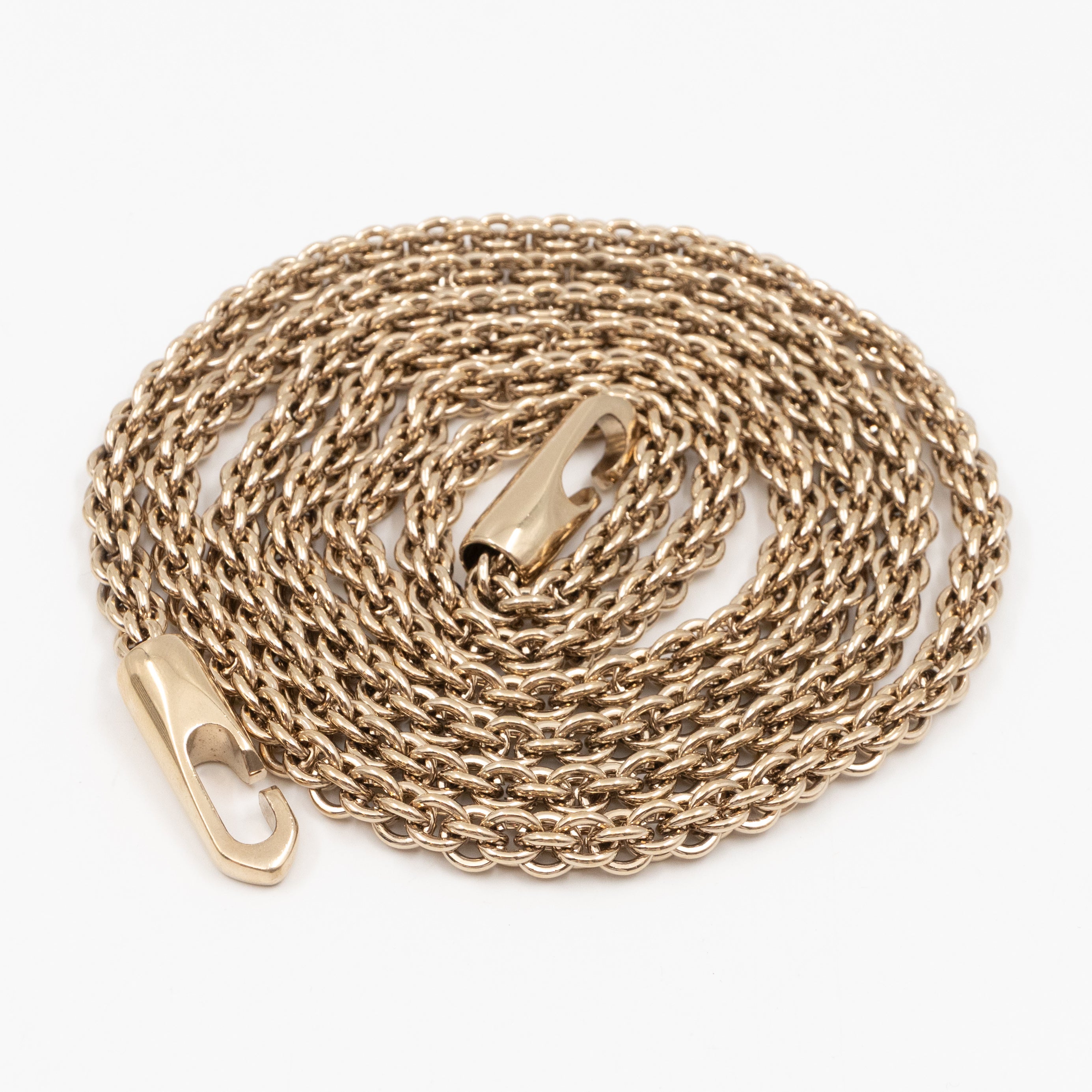 Rockstud Spike Medium Shoulder Bag Nappa Denim Quilted