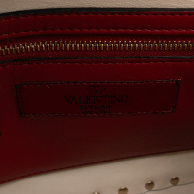 Rockstud Spike Medium Shoulder Bag Nappa Denim Quilted