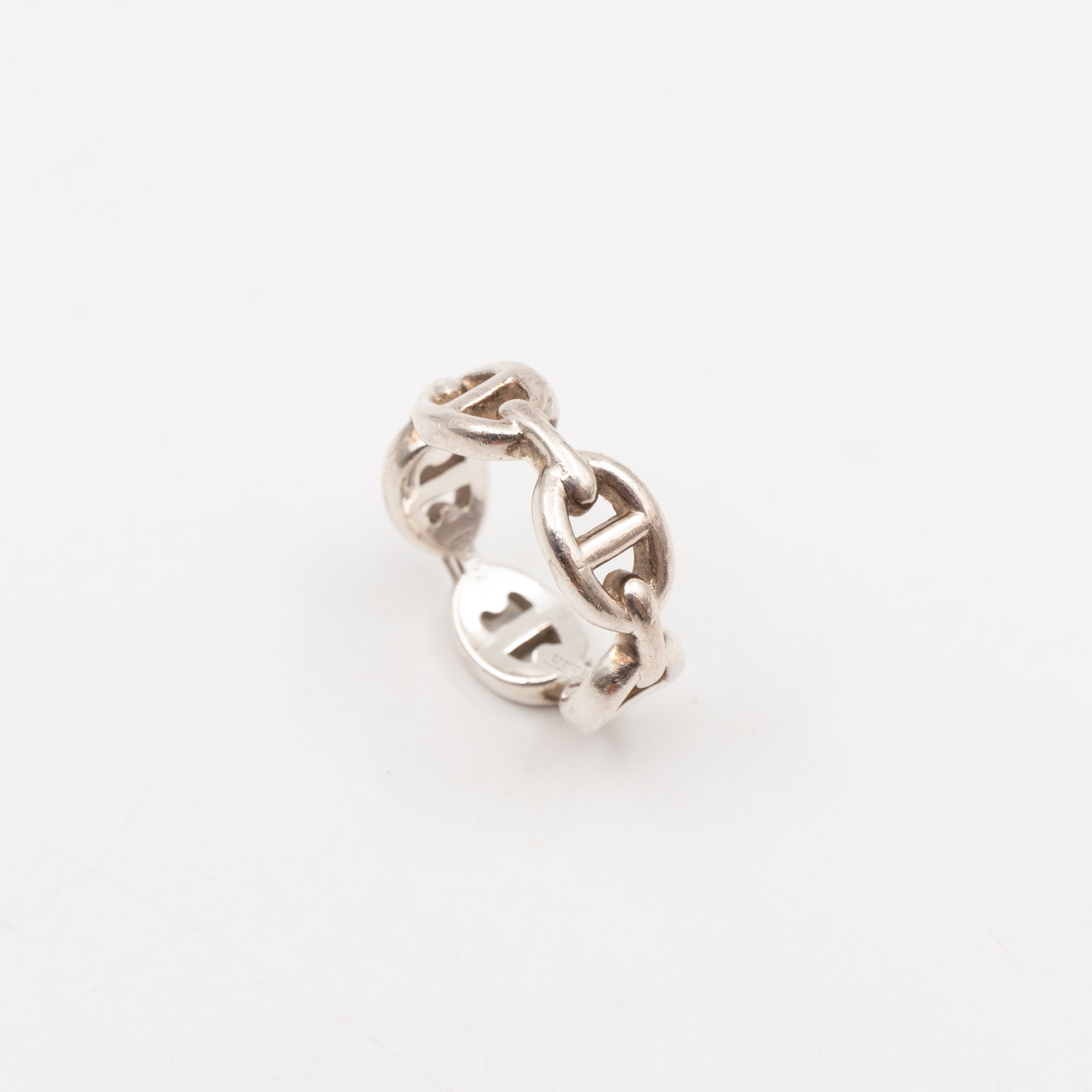 Chaîne d'Ancre Enchaînée Ring 925 Silver