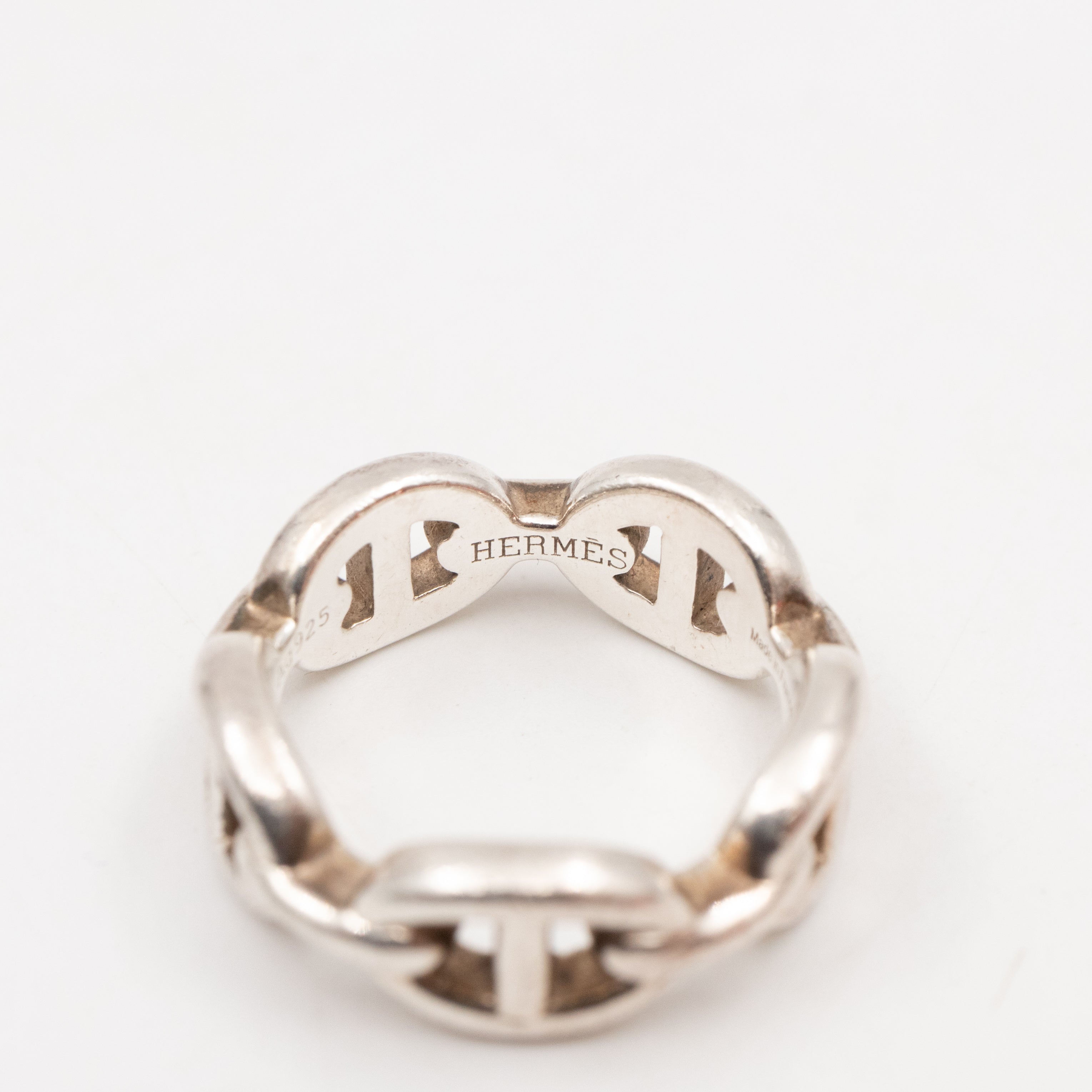 Chaîne d'Ancre Enchaînée Ring 925 Silver