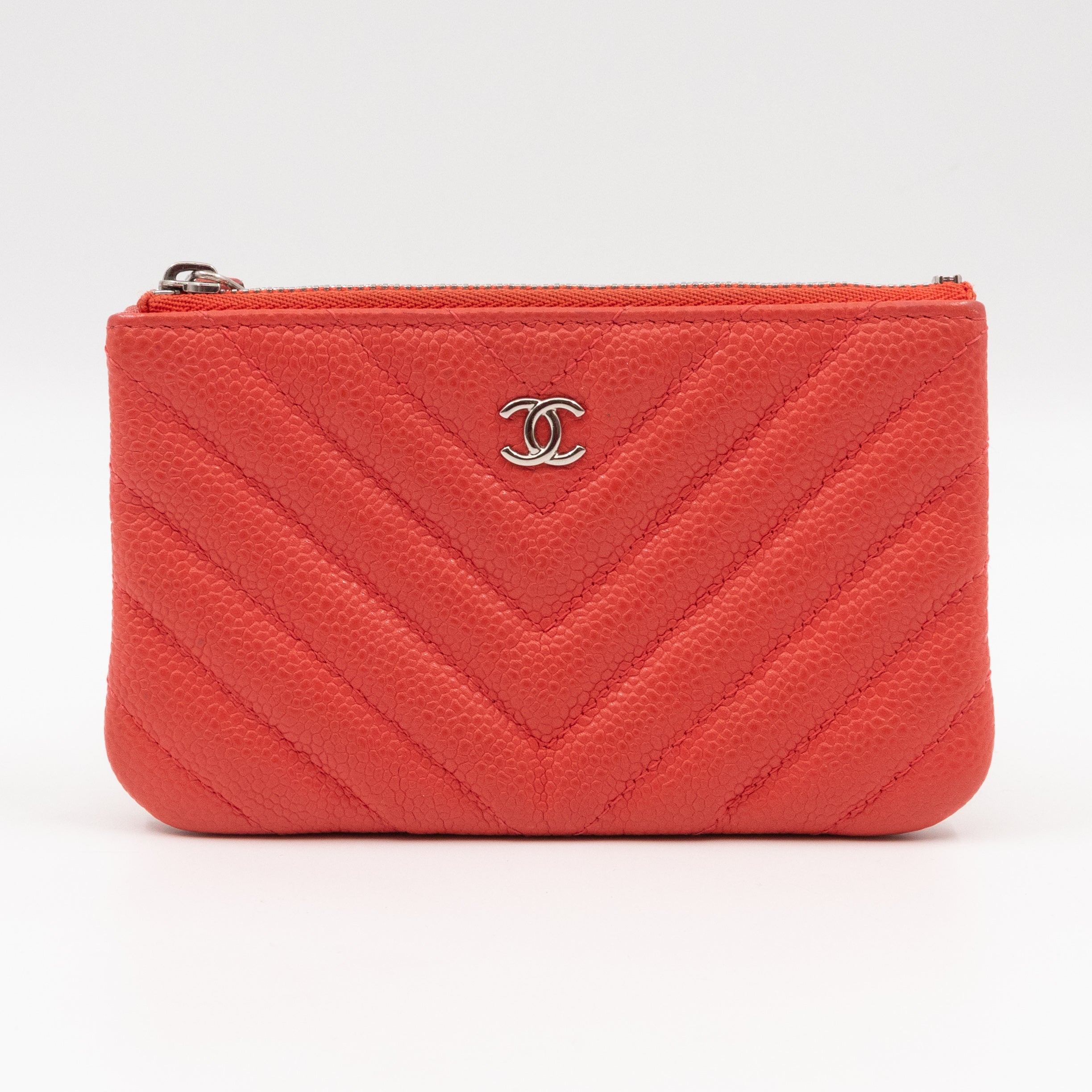 Classic Mini O Case Coral Caviar