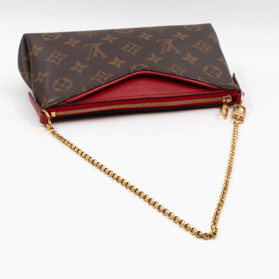 Pallas Clutch Monogram Red