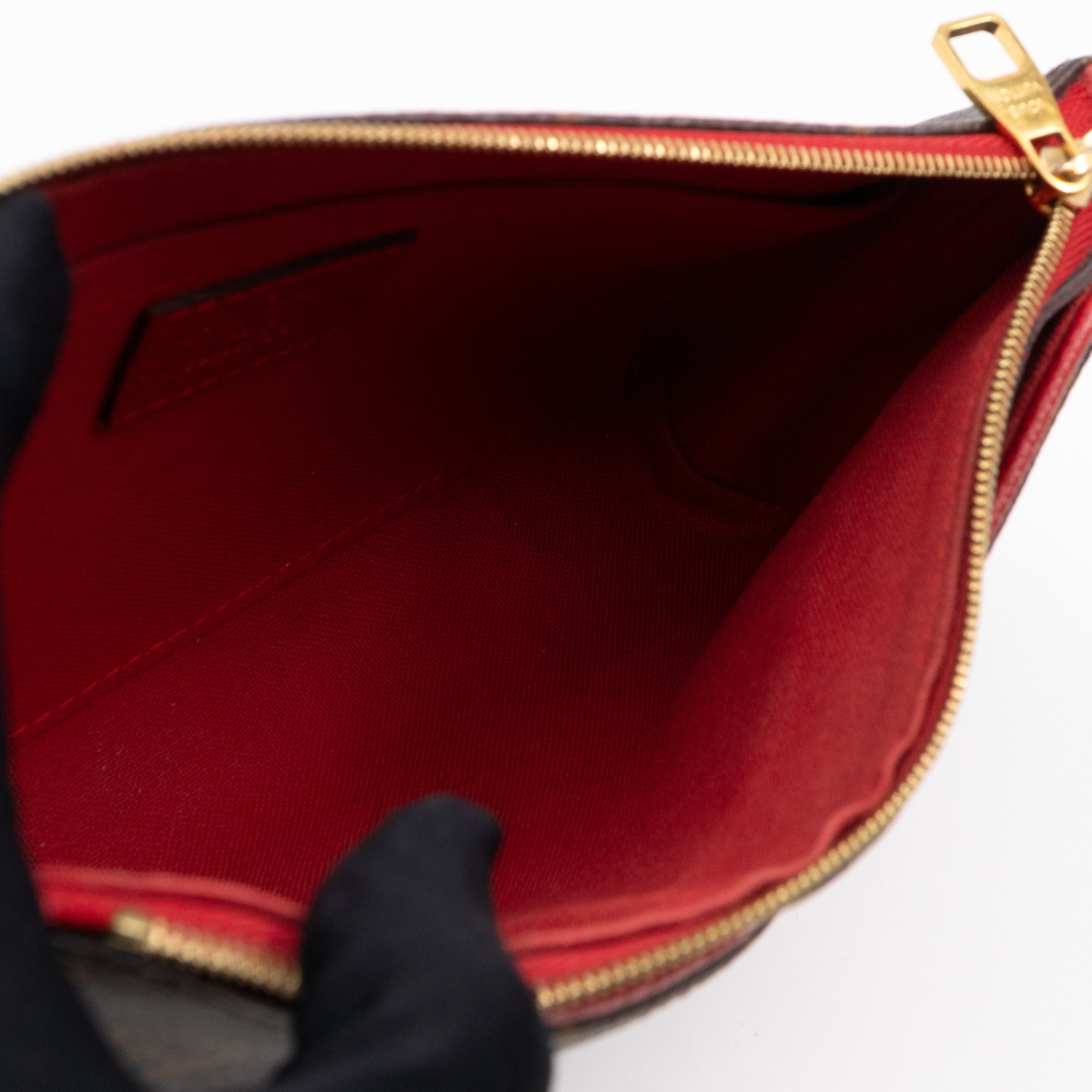 Pallas Clutch Monogram Red