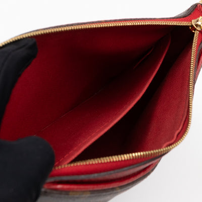 Pallas Clutch Monogram Red