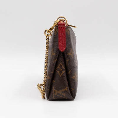 Pallas Clutch Monogram Red