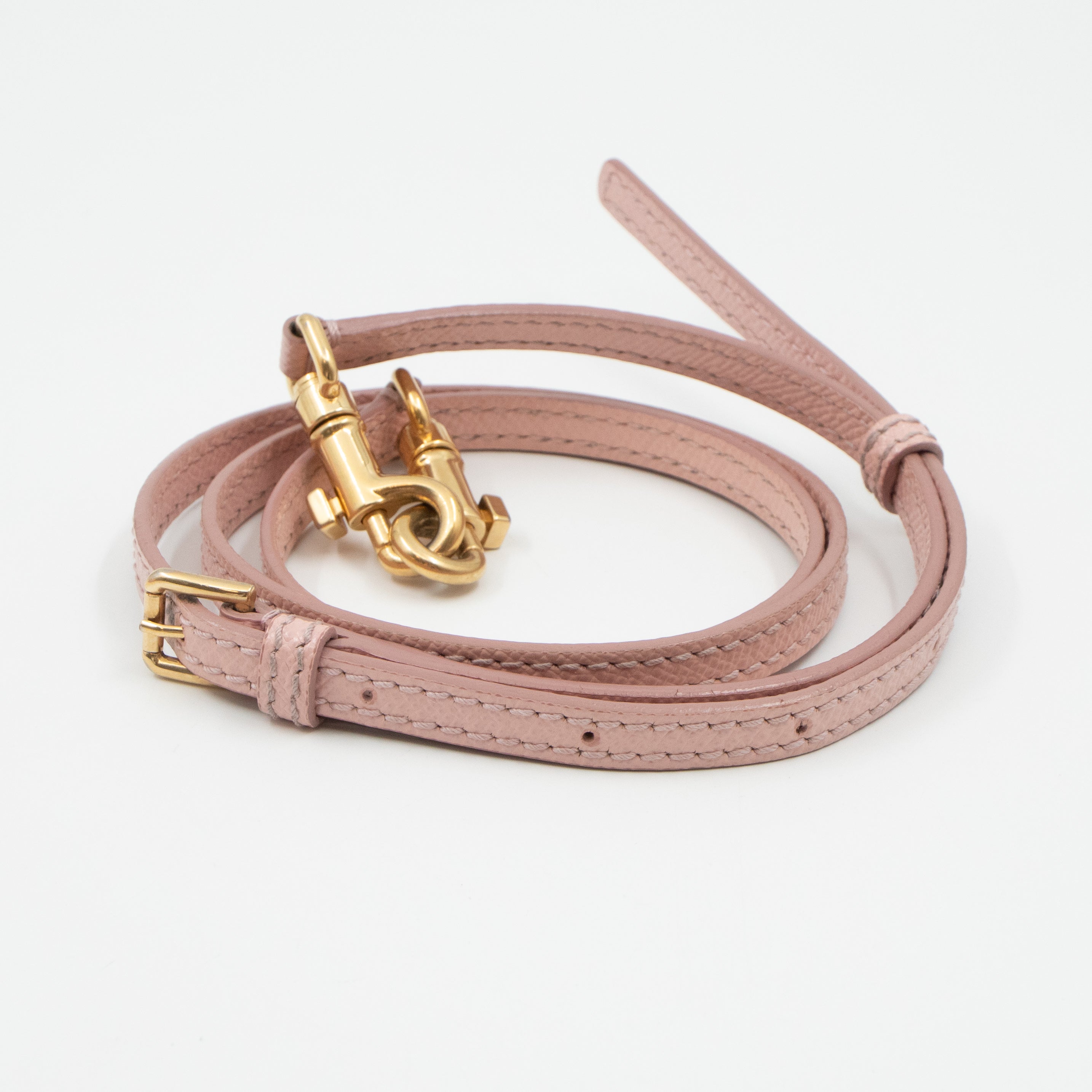 Sicily Small Dauphine Leather Light Pink