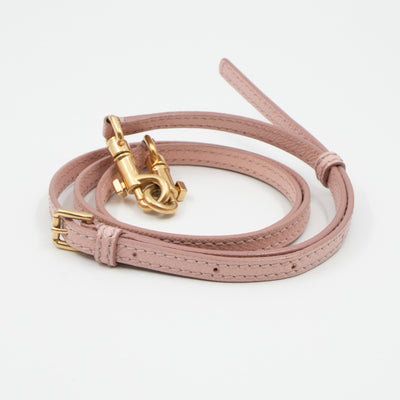 Sicily Small Dauphine Leather Light Pink