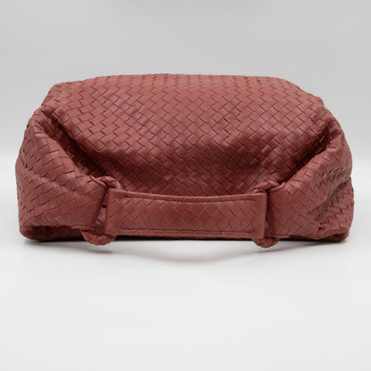 Sloane Hobo Bag Intrecciato Mauve Leather