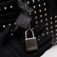 Sac de Jour Nano Studded Black Leather