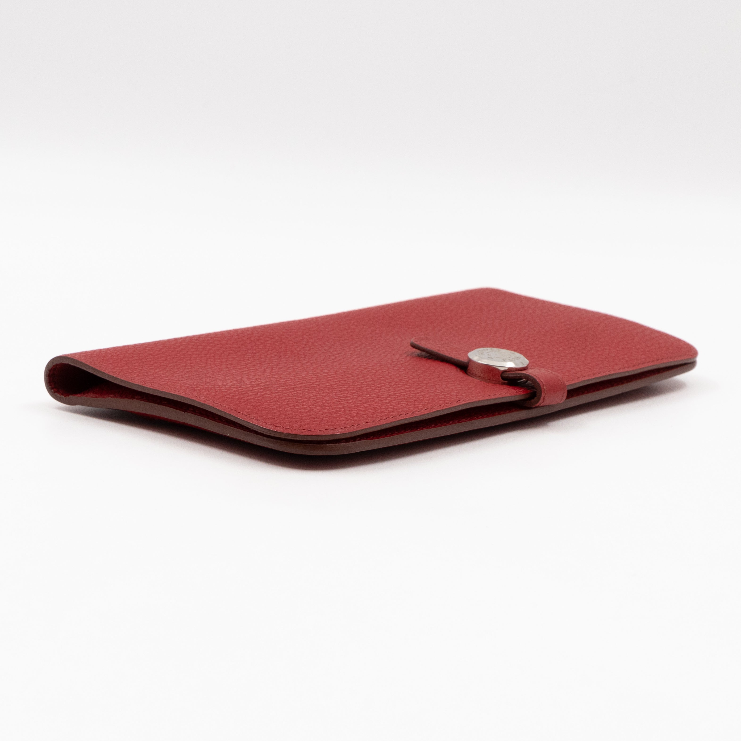 Dogon Long Wallet Red Leather