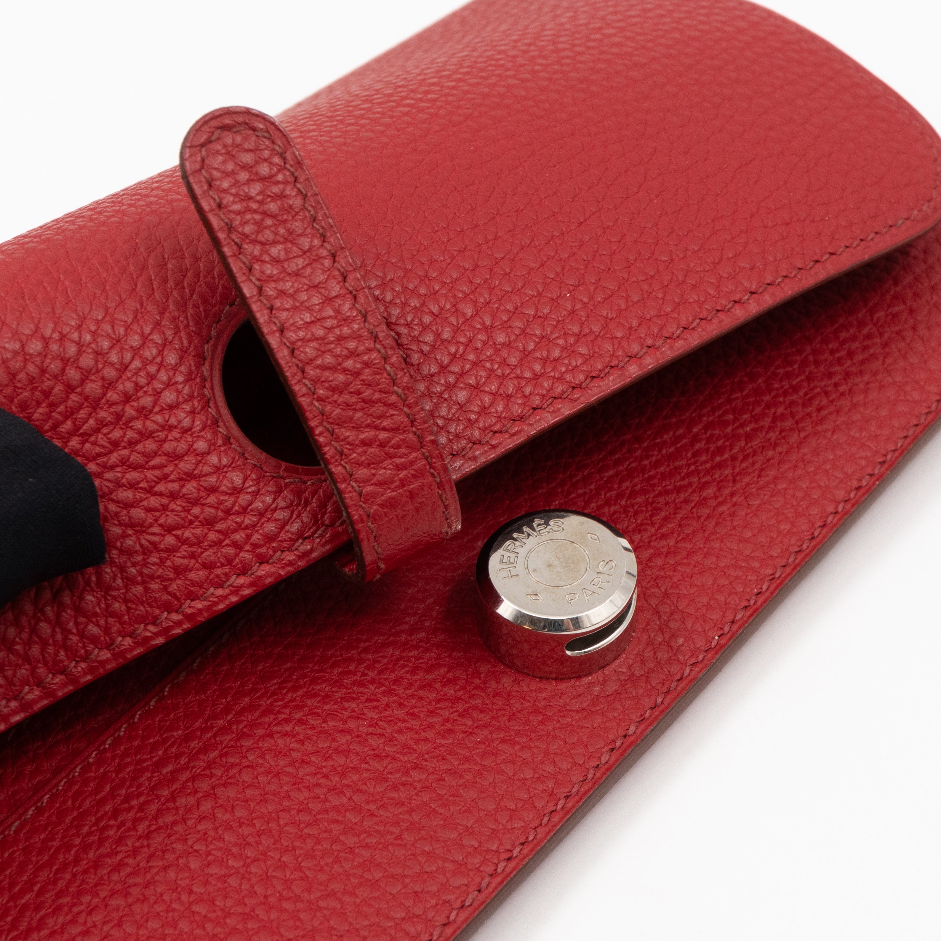 Dogon Long Wallet Red Leather