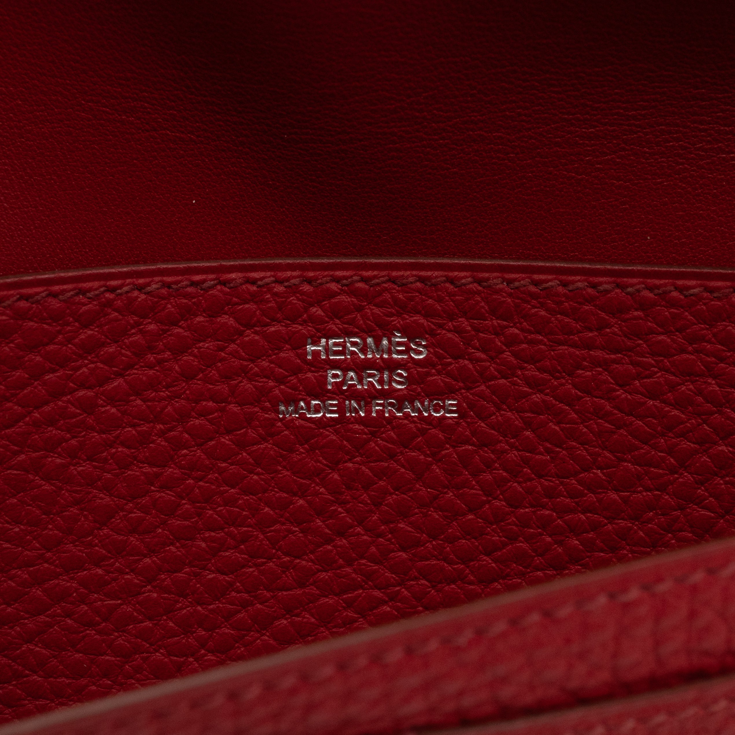 Dogon Long Wallet Red Leather