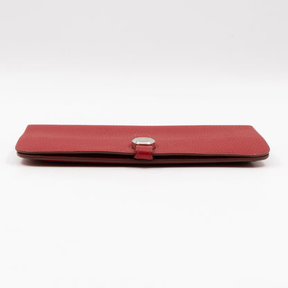 Dogon Long Wallet Red Leather