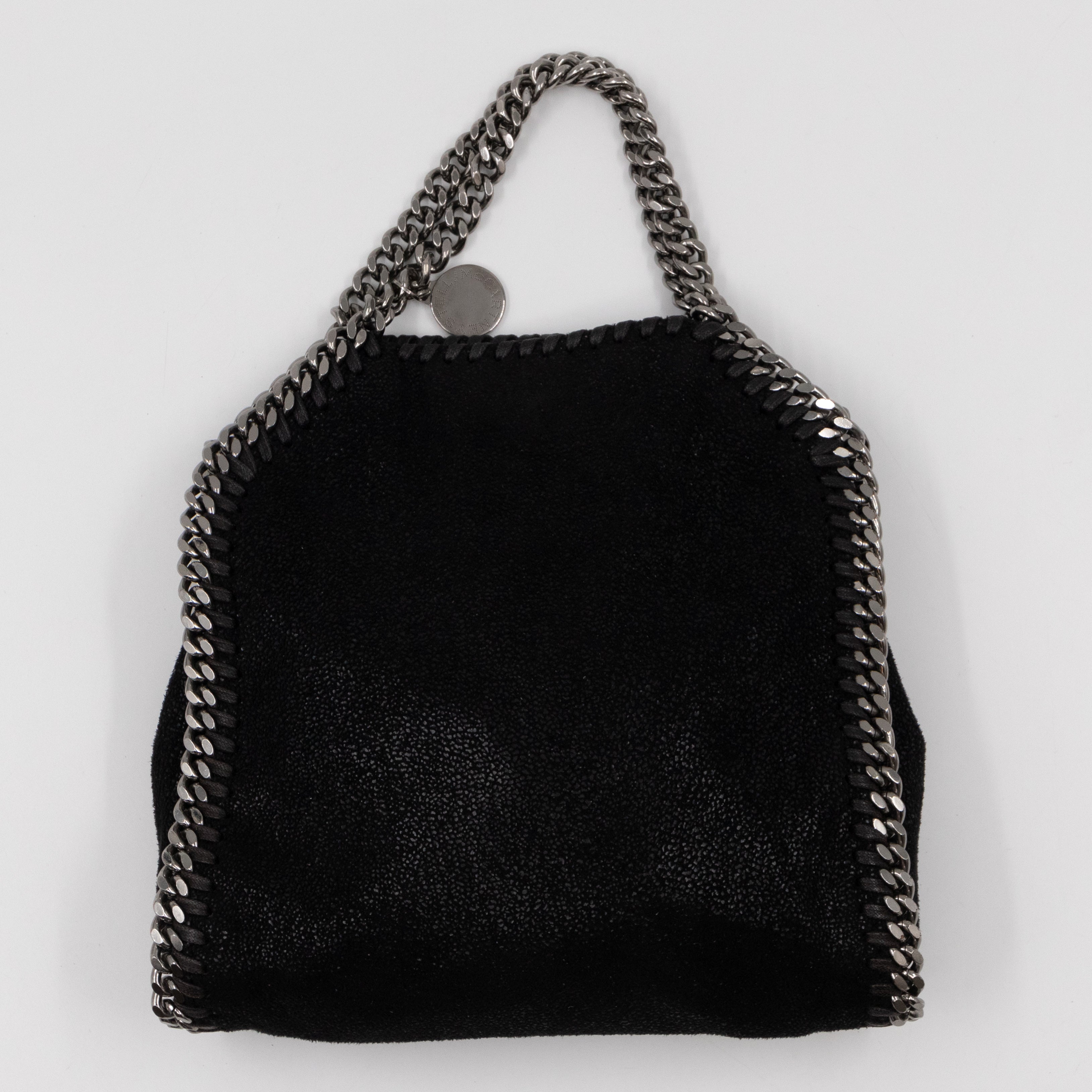 Falabella Fold Over Tote Tiny Black