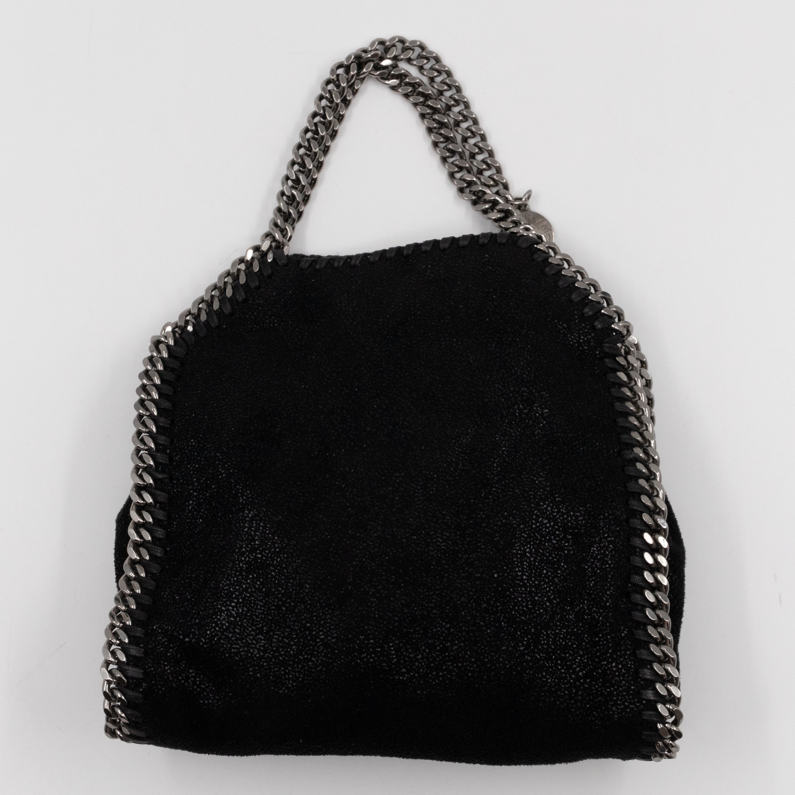 Falabella Fold Over Tote Tiny Black