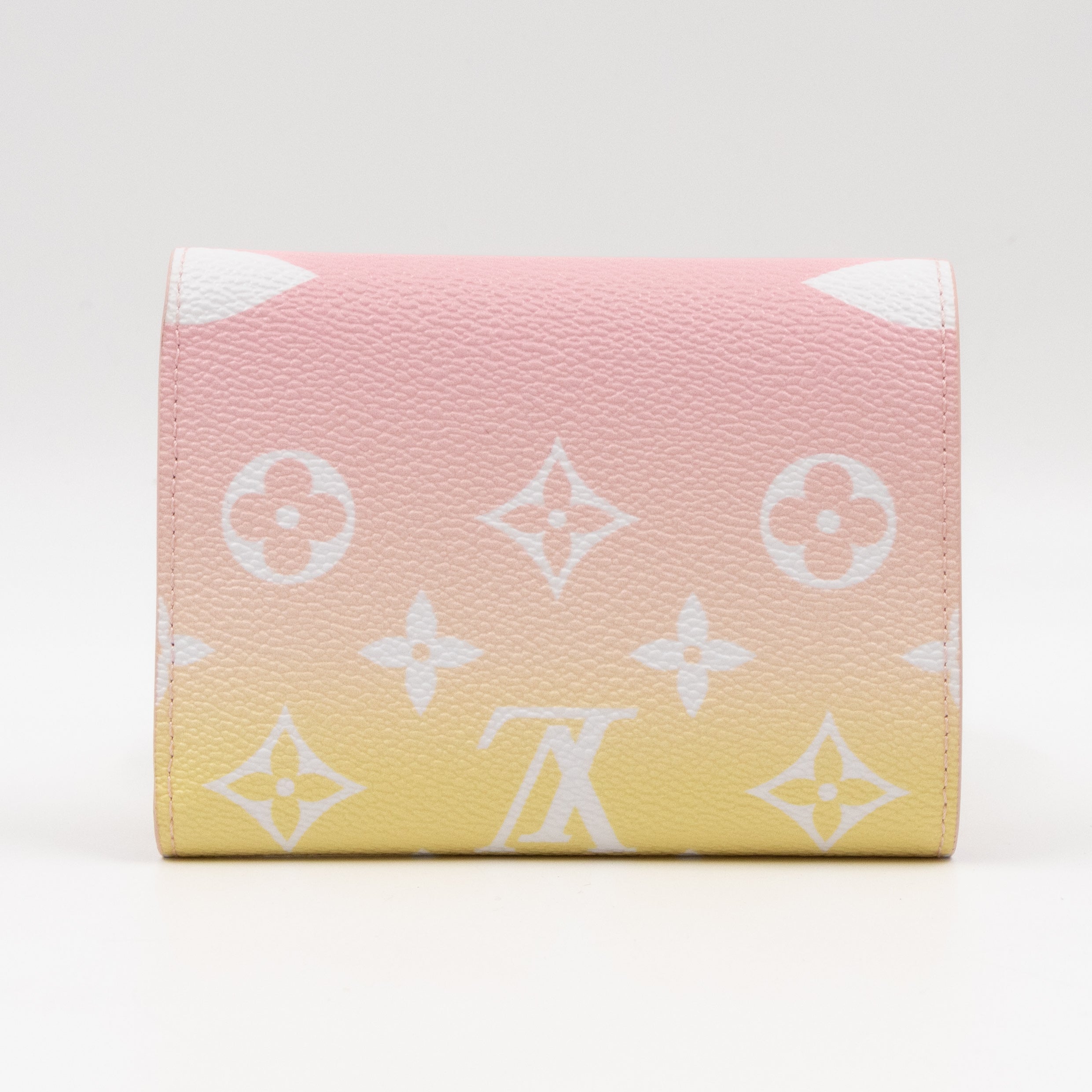 Victorine By The Pool Monogram Giant Pink Yellow