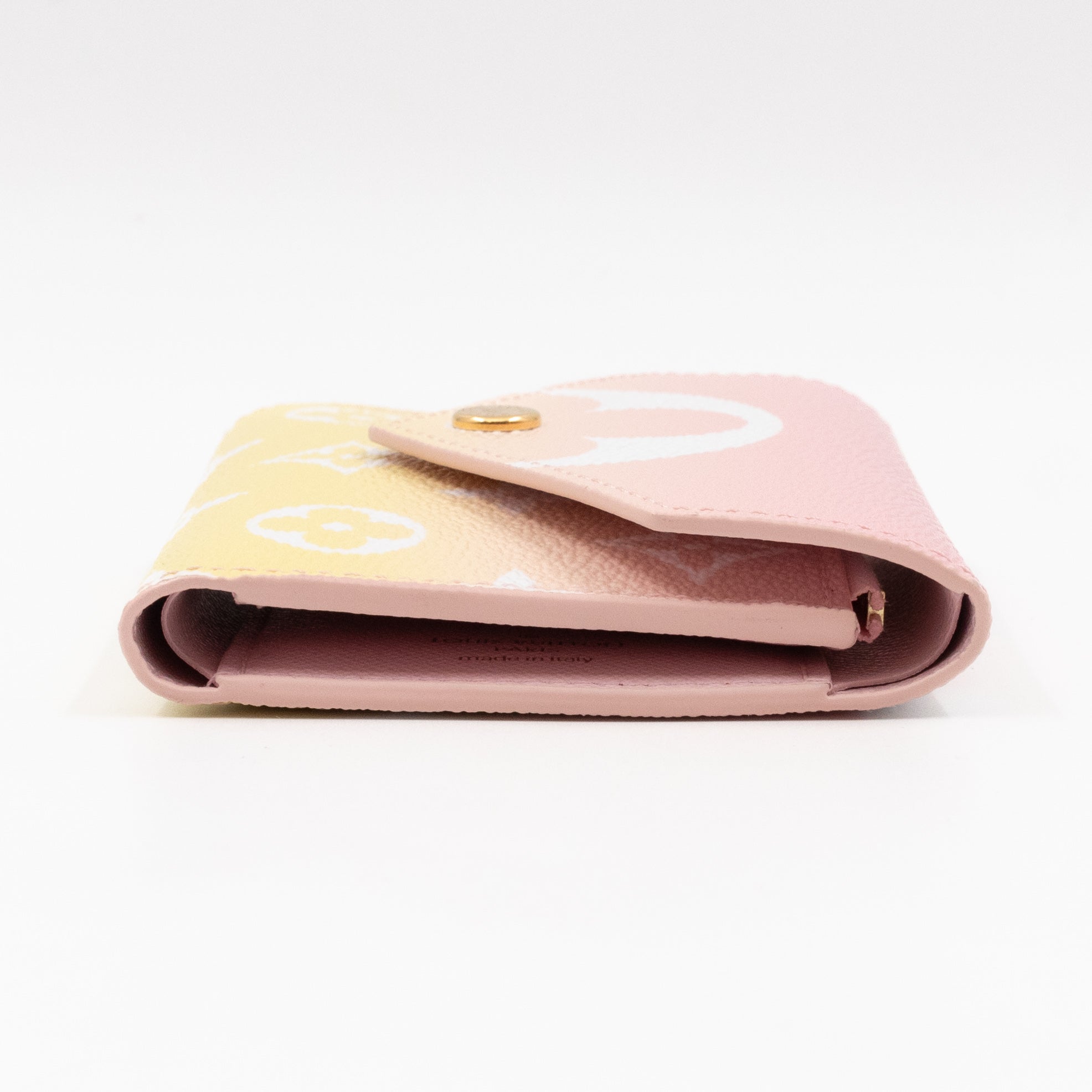 Victorine By The Pool Monogram Giant Pink Yellow