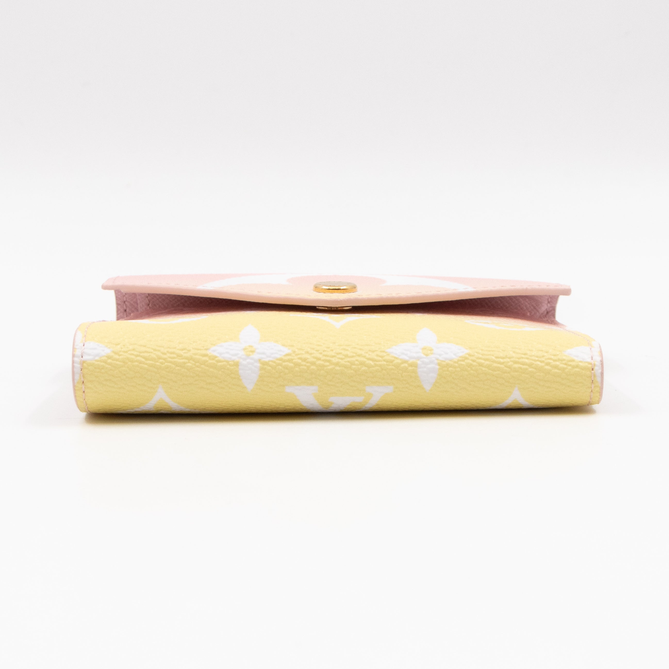 Victorine By The Pool Monogram Giant Pink Yellow