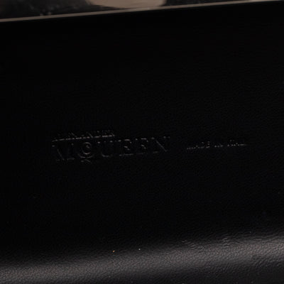 Skull Clutch Britannia Union Jack Studded Black Leather