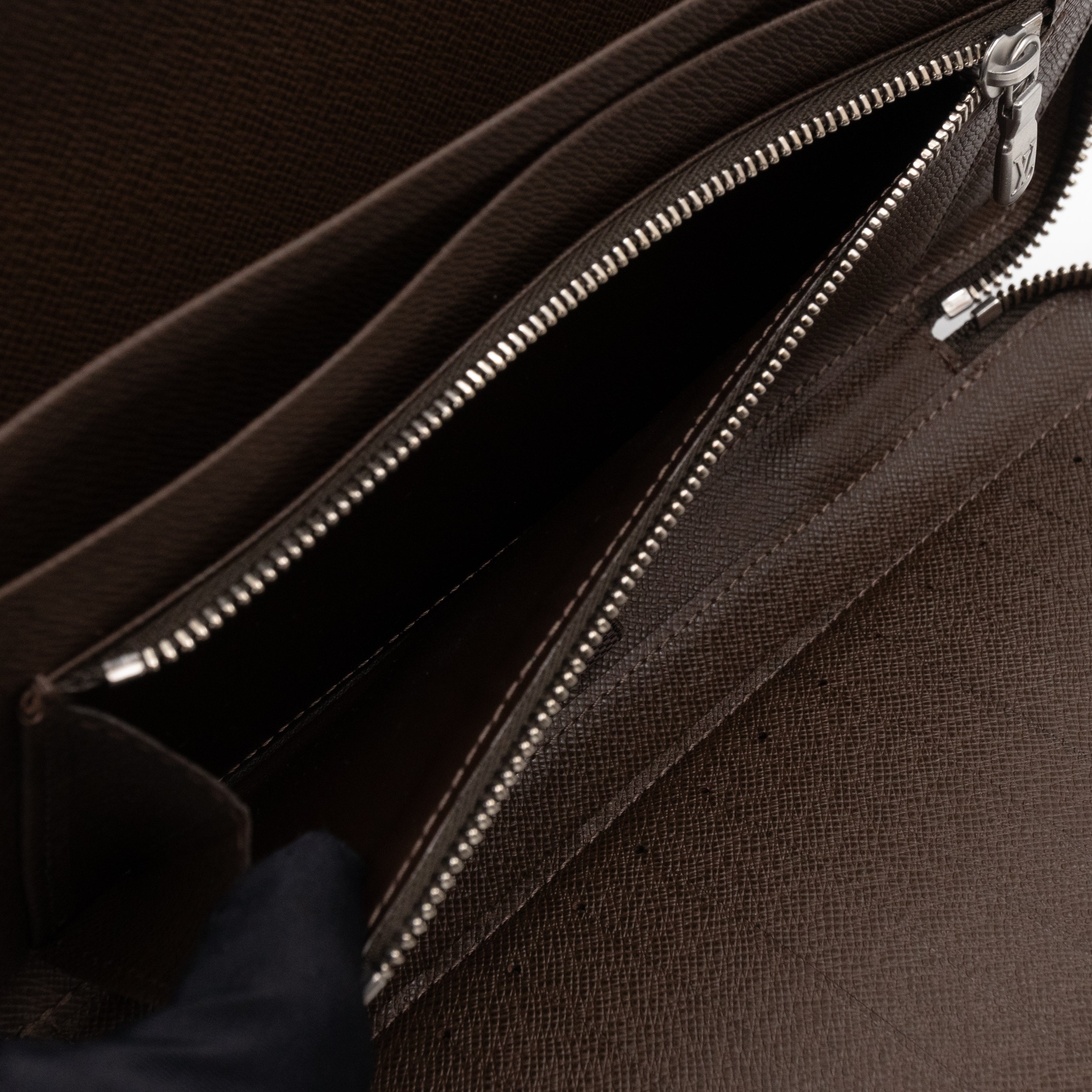 Atoll Travel Organizer Case Taiga Grizzli Brown Leather