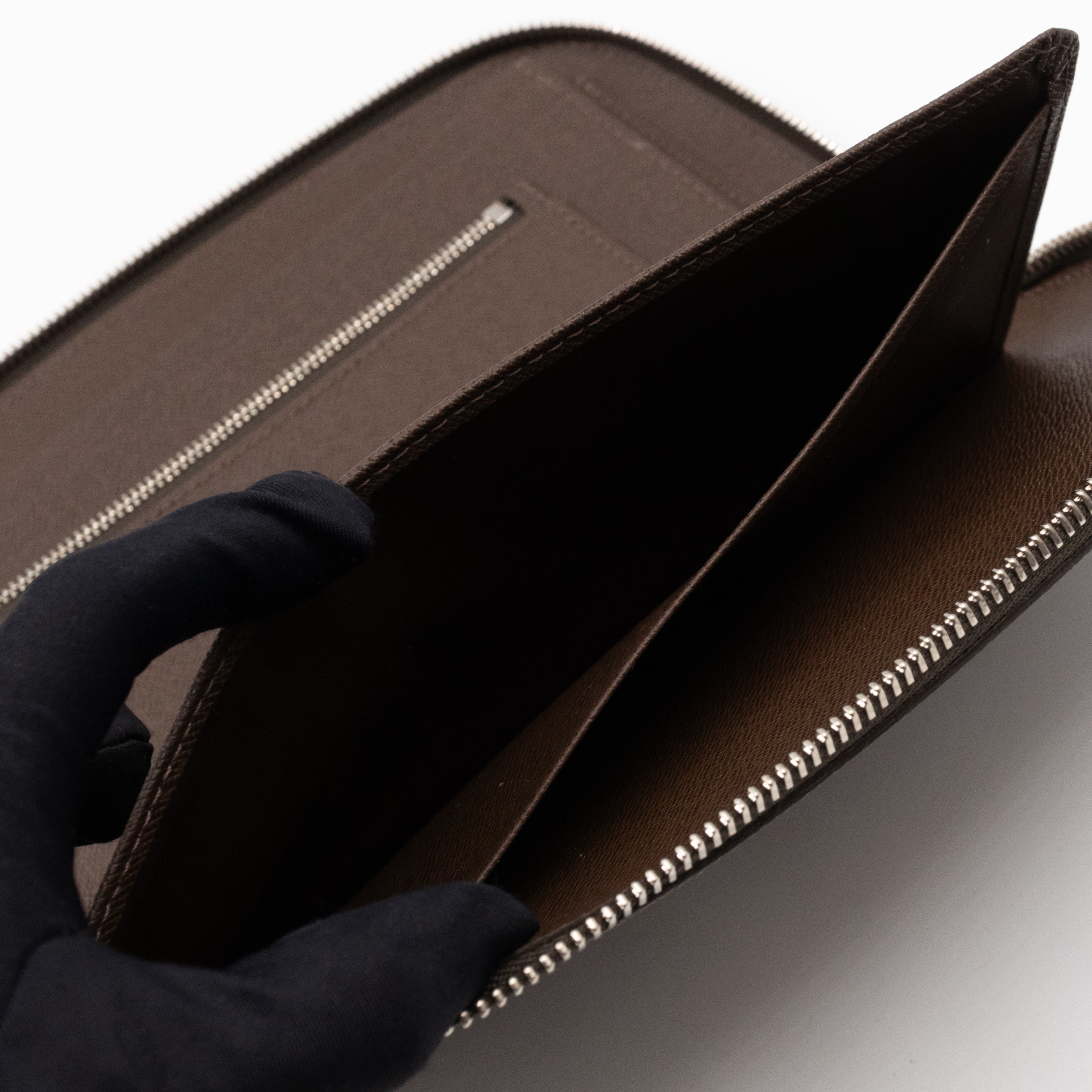 Atoll Travel Organizer Case Taiga Grizzli Brown Leather
