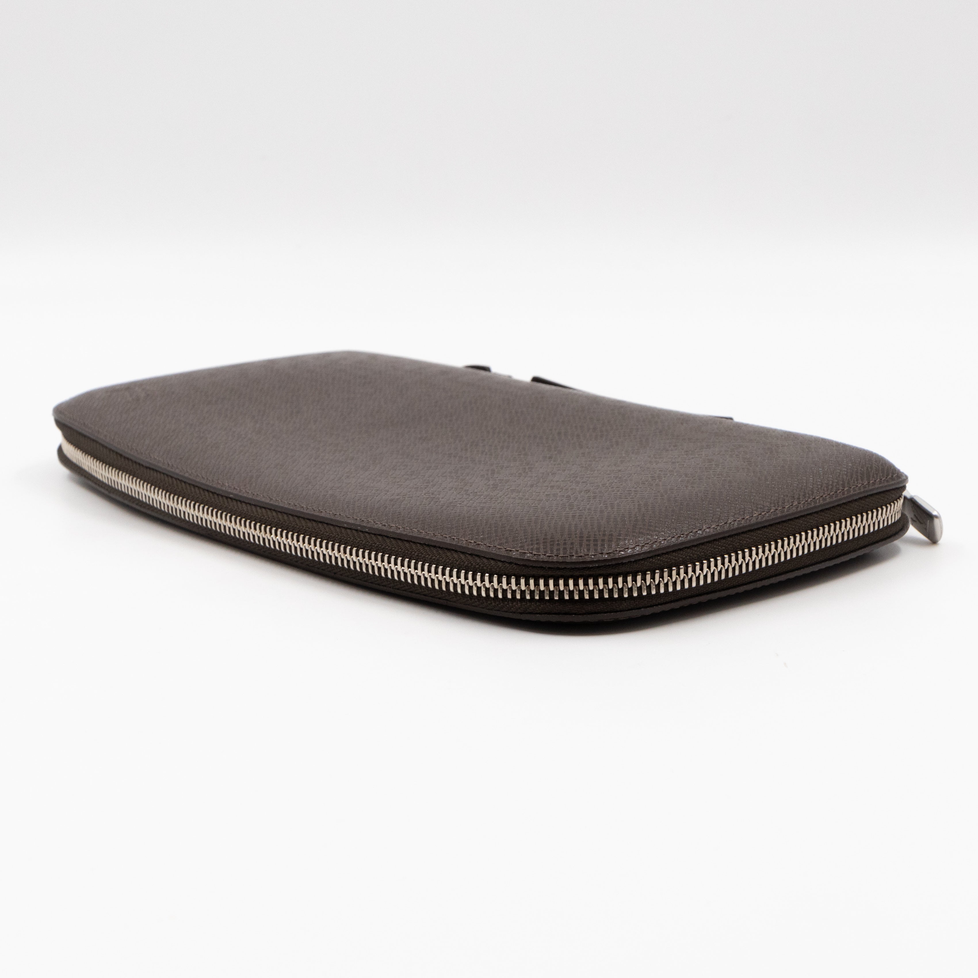 Atoll Travel Organizer Case Taiga Grizzli Brown Leather