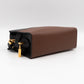 Esplanade Shoulder Bag Palissandro Brown & Noir Leather