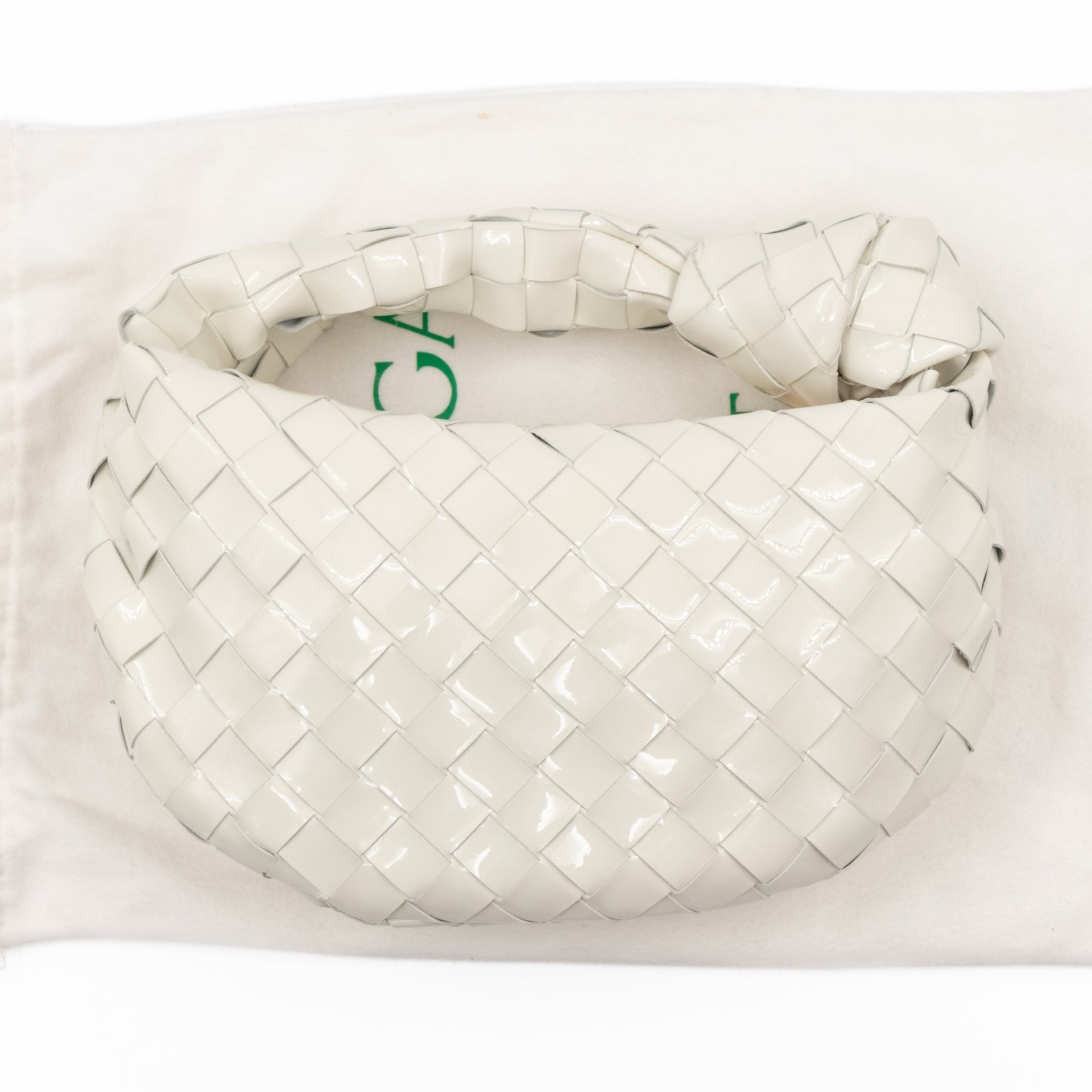 Bottega Veneta Mini Jodie White Bottega Veneta Jodie Mini