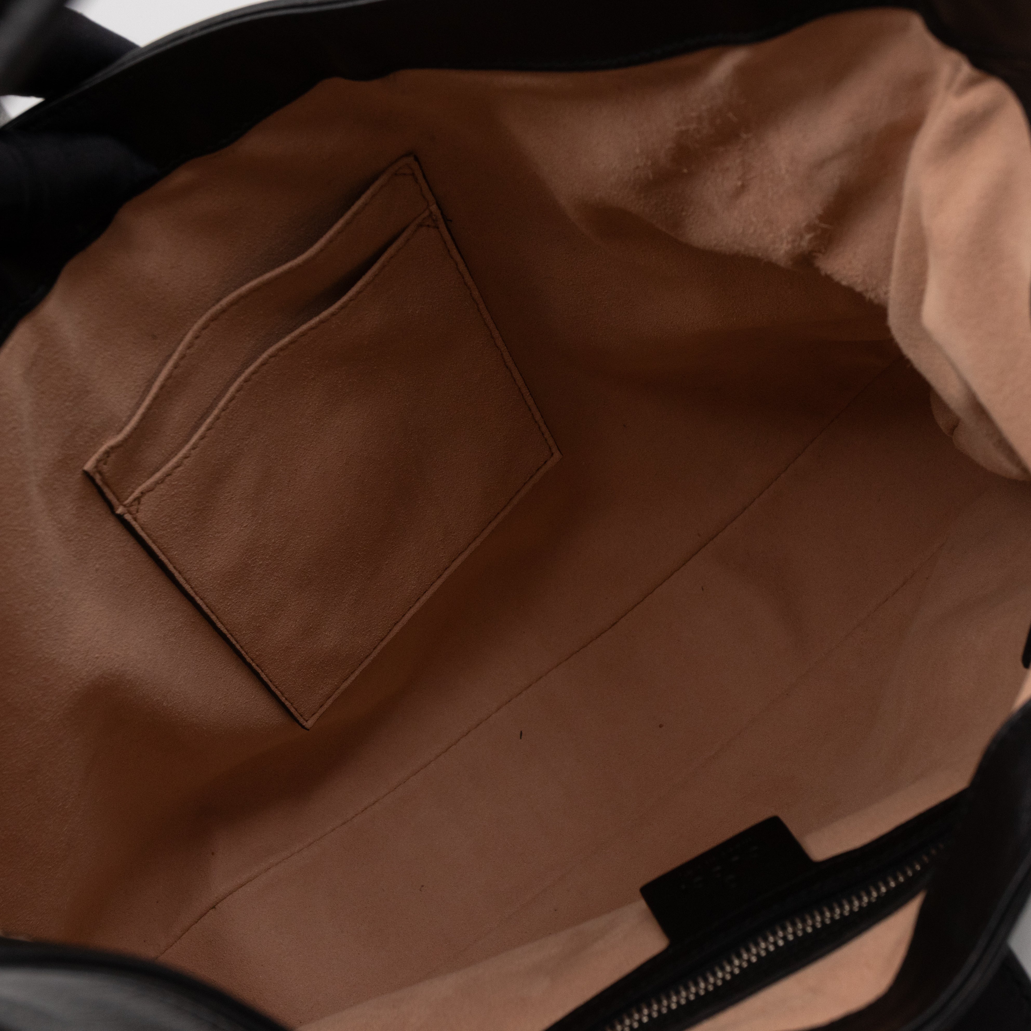 Dionysus Medium Hobo Web Black Leather