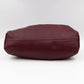 The Pouch Clutch Leather Burgundy